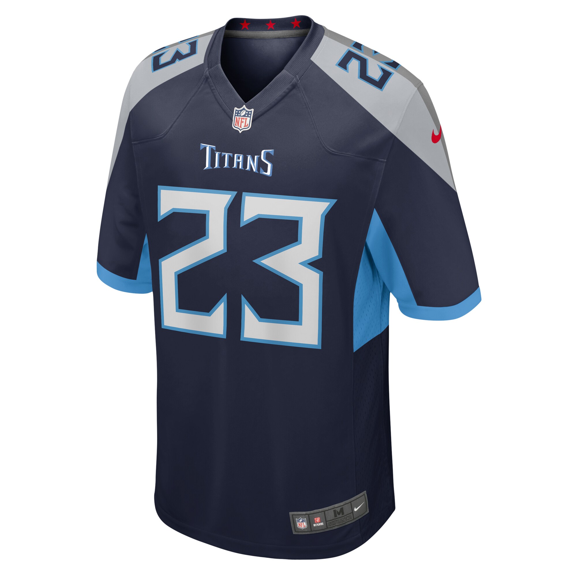 Tennessee Titans Tre Avery Navy Team Game NFL Jersey Men's