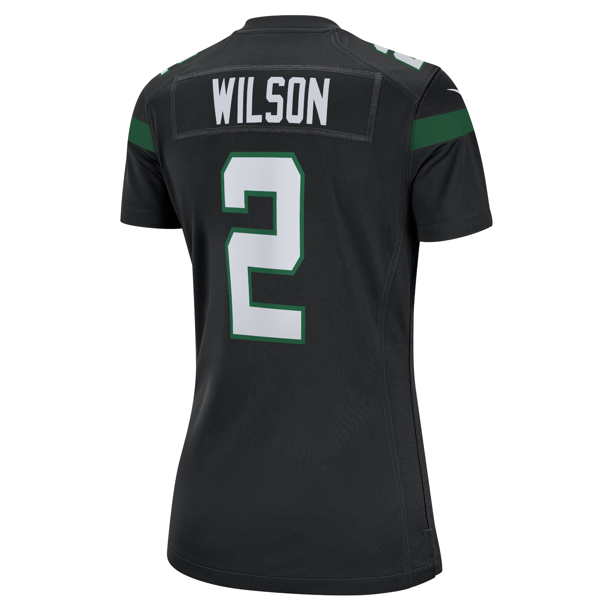 New York Jets Zach Wilson Black Player NFL Jersey Women's