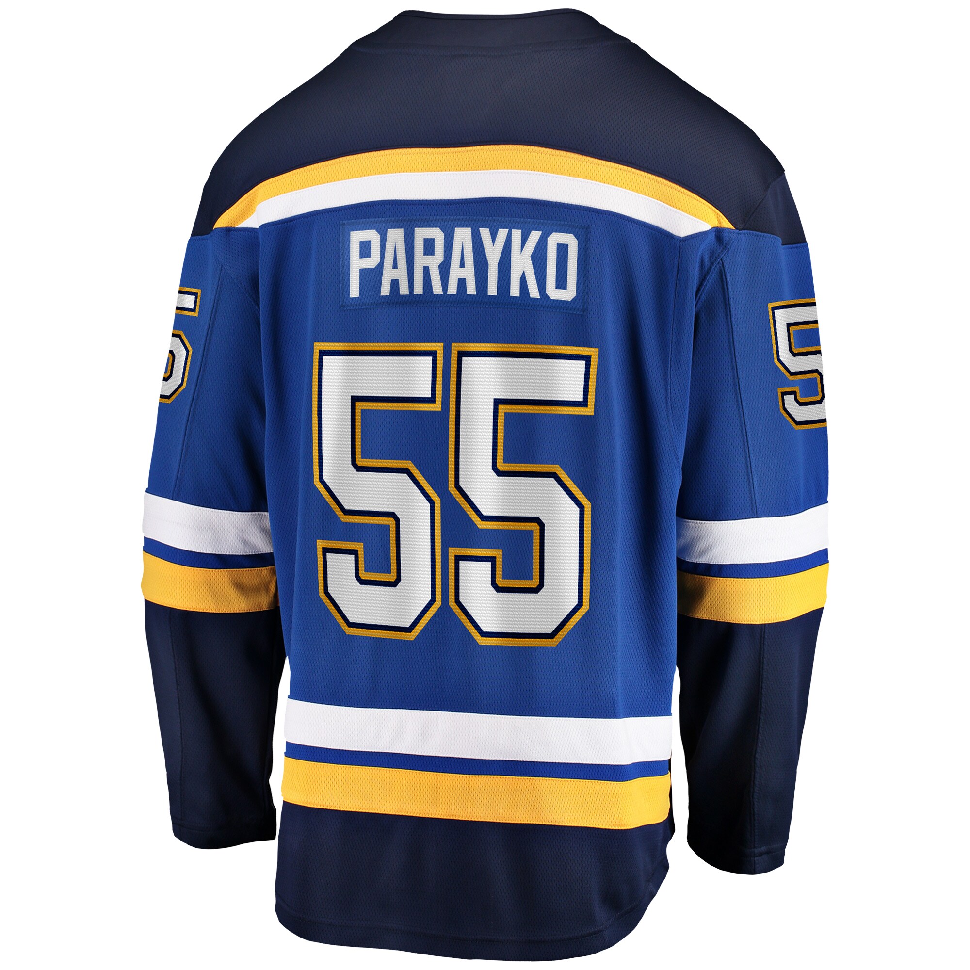 St. Louis Blues Colton Parayko Blue Home Breakaway Player NHL Jersey Men's