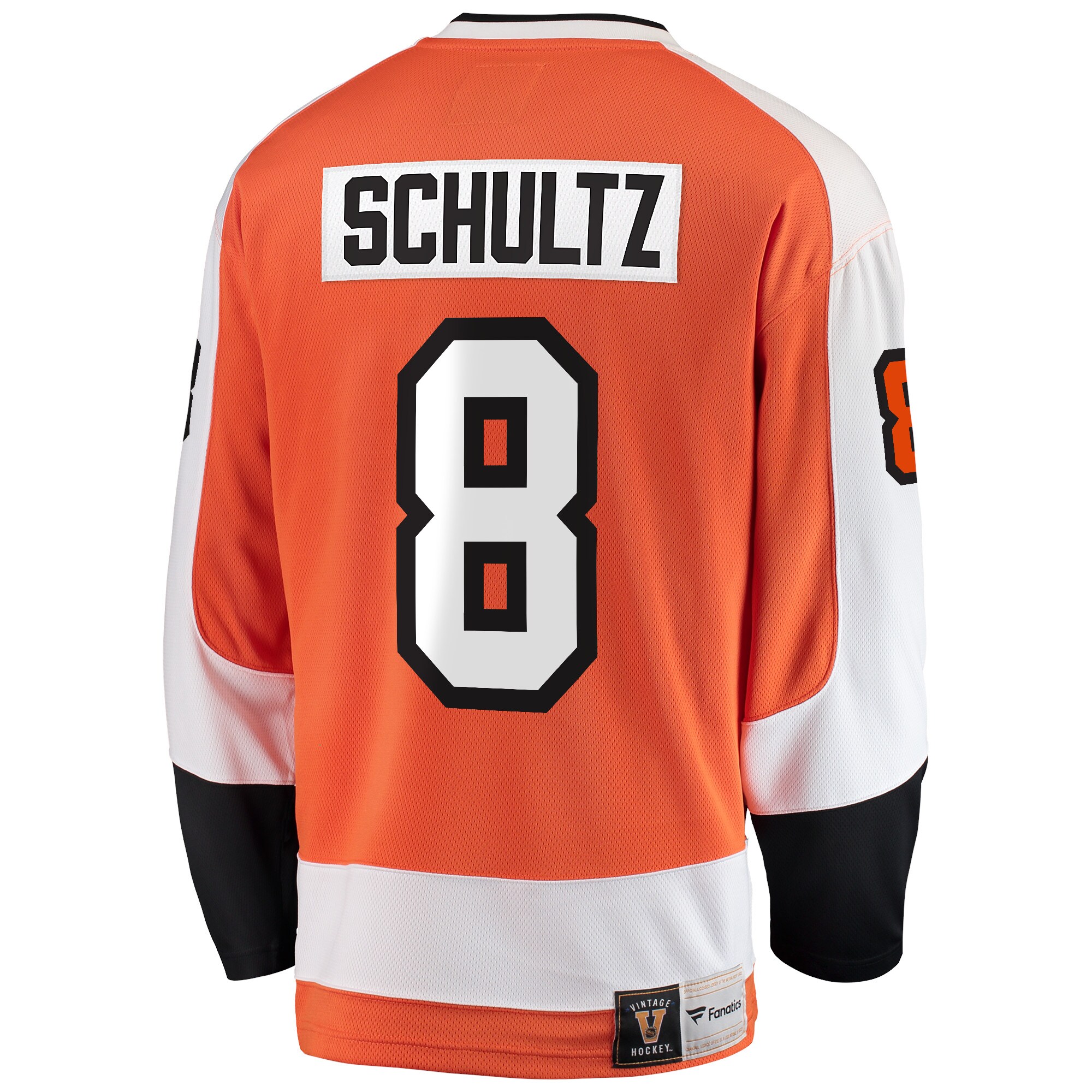 Philadelphia Flyers Dave Schultz Orange Premier Breakaway Retired Player NHL Jersey Men's