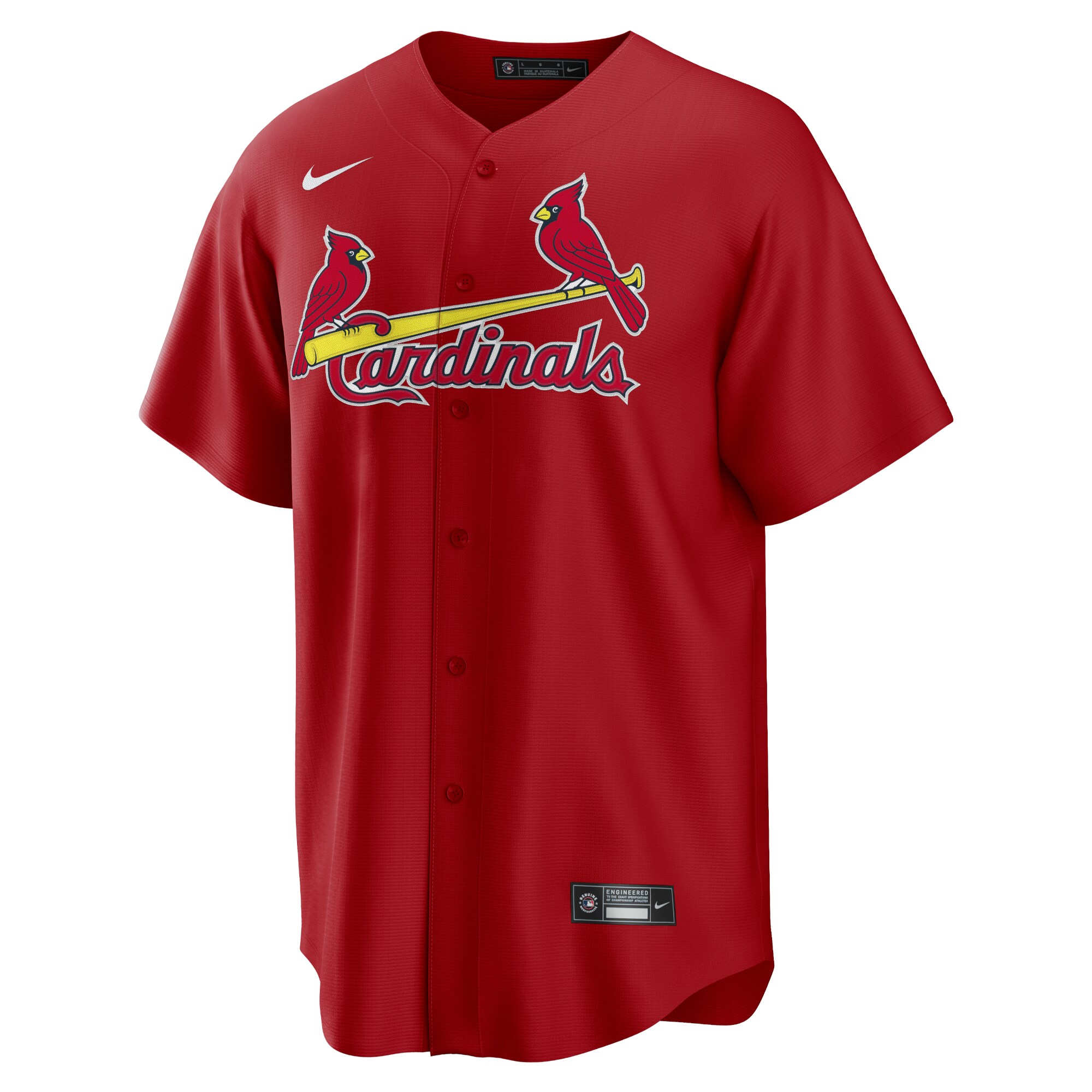 St. Louis Cardinals Red Alternate Team MLB Jersey Men's