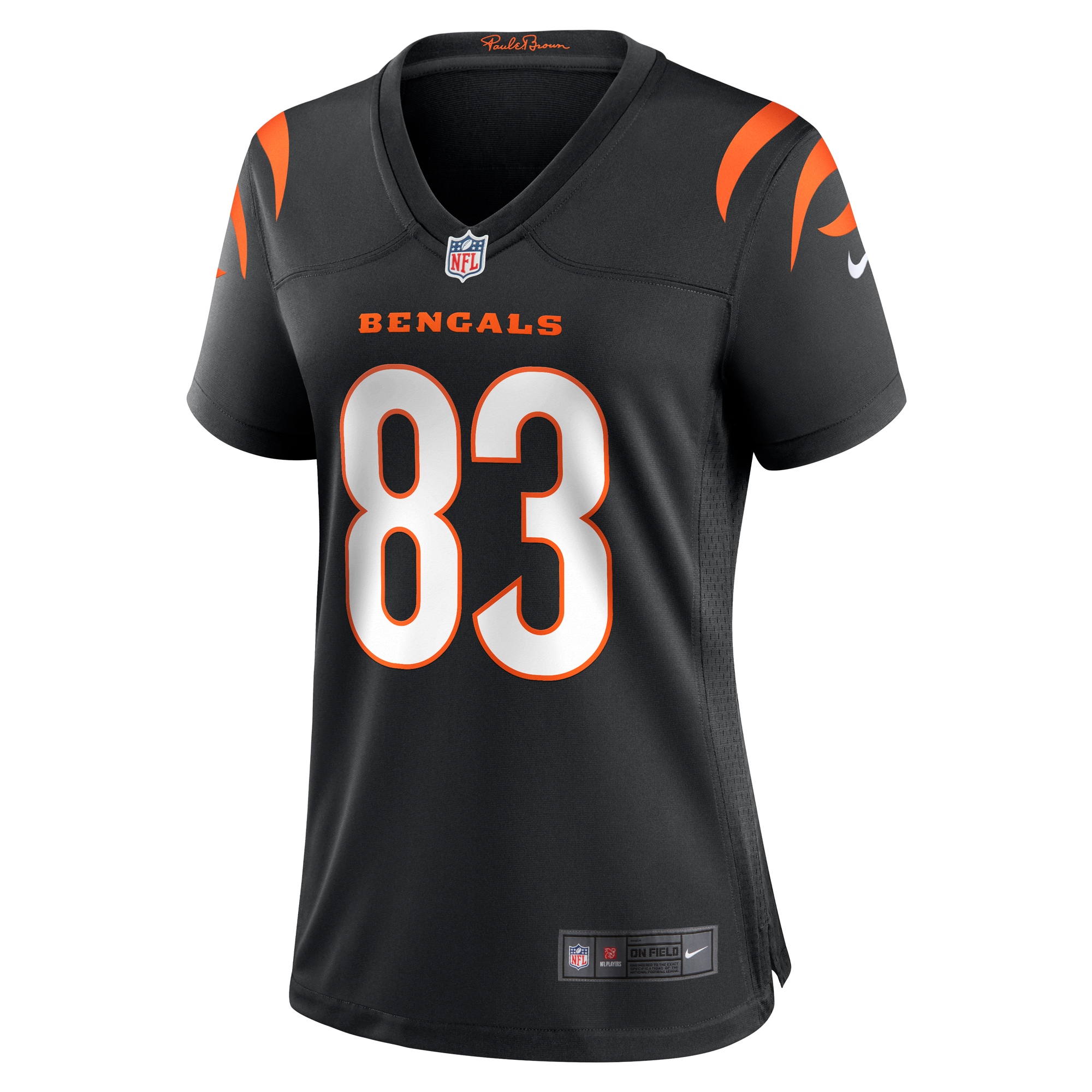 Cincinnati Bengals Erick All Jr. Black Team Game NFL Jersey Women's
