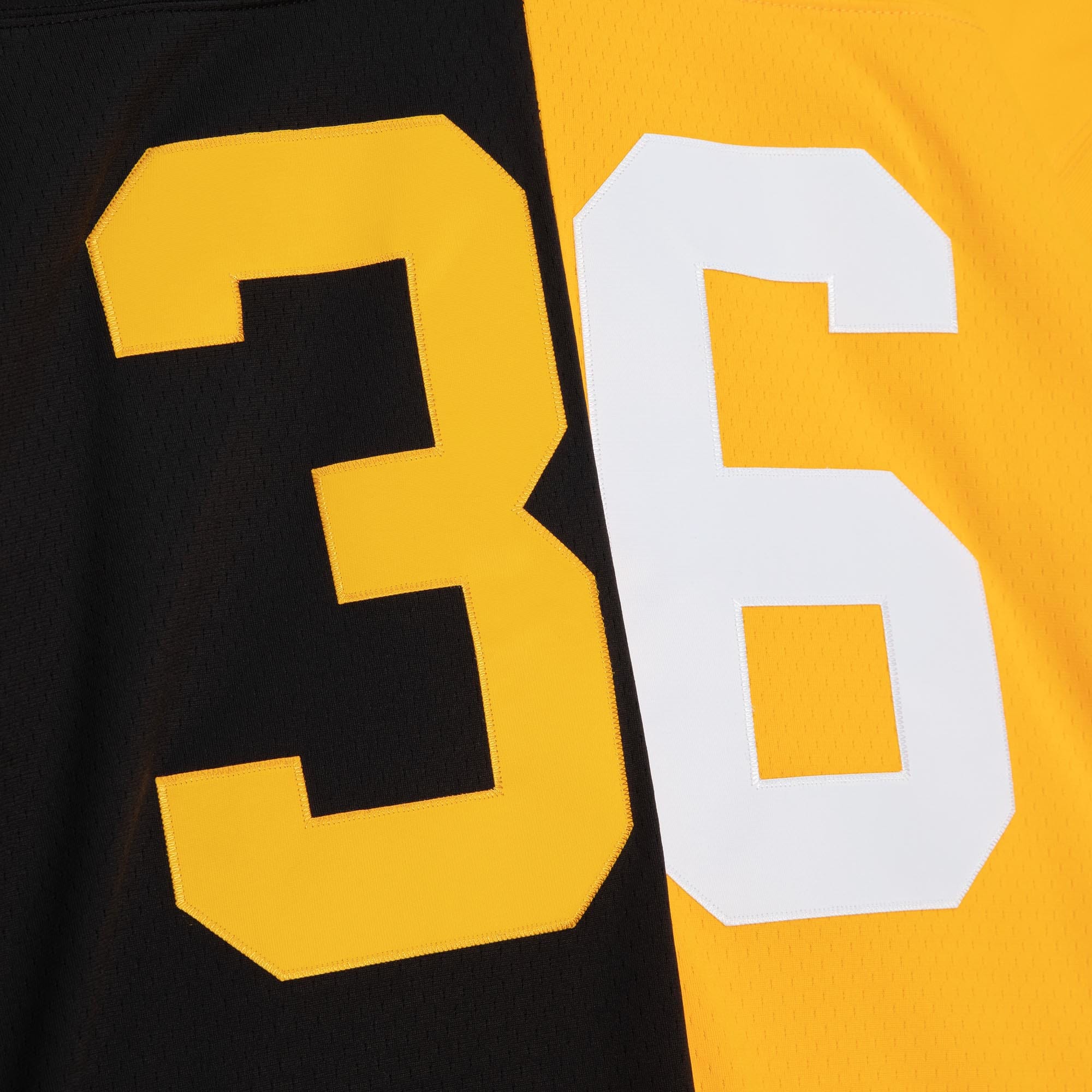Pittsburgh Steelers Jerome Bettis Mitchell Ness Black/Gold Big Tall Split Legacy Retired Player NFL Jersey Men's
