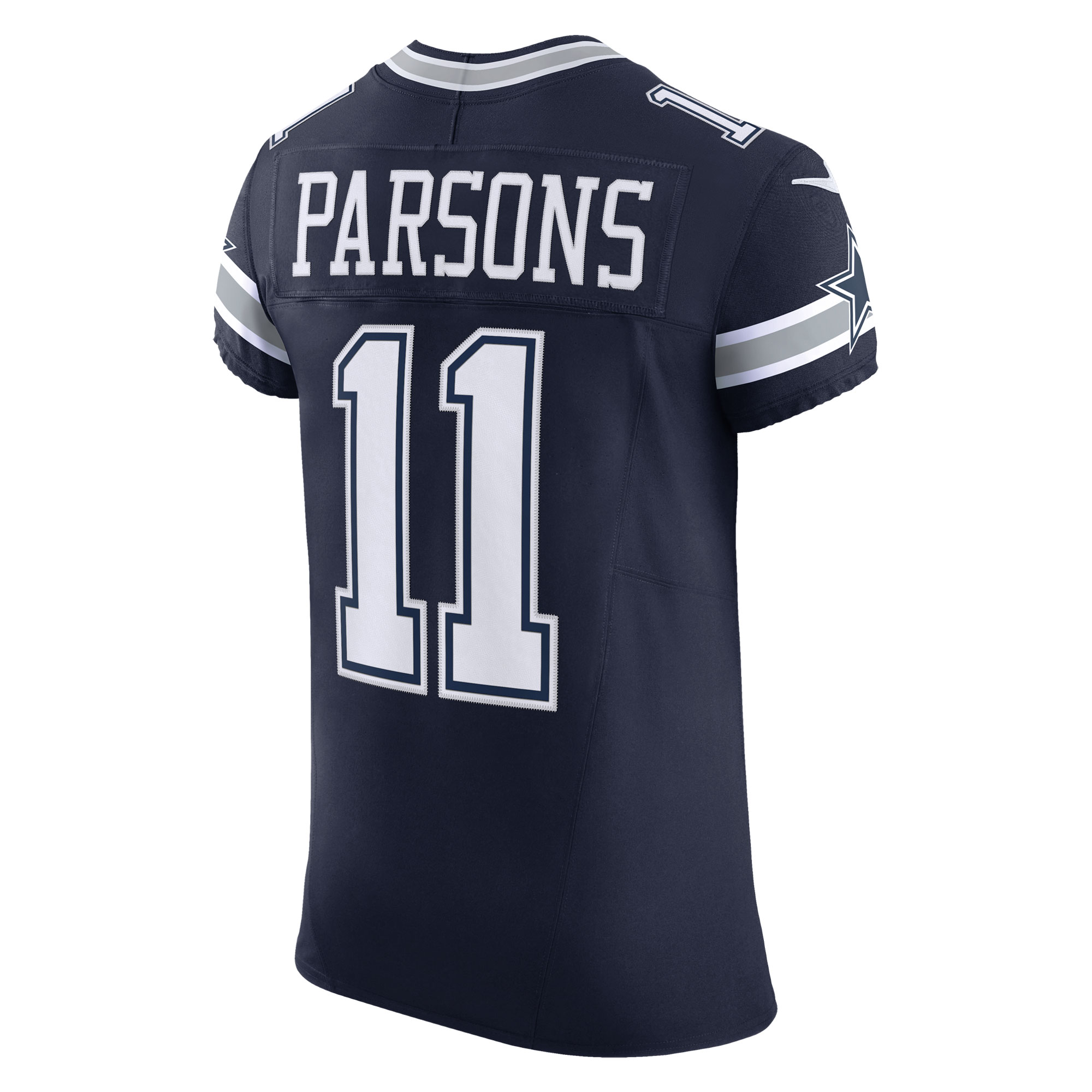 Dallas Cowboys Micah Parsons Navy Vapor F.U.S.E. Elite NFL Jersey Men's