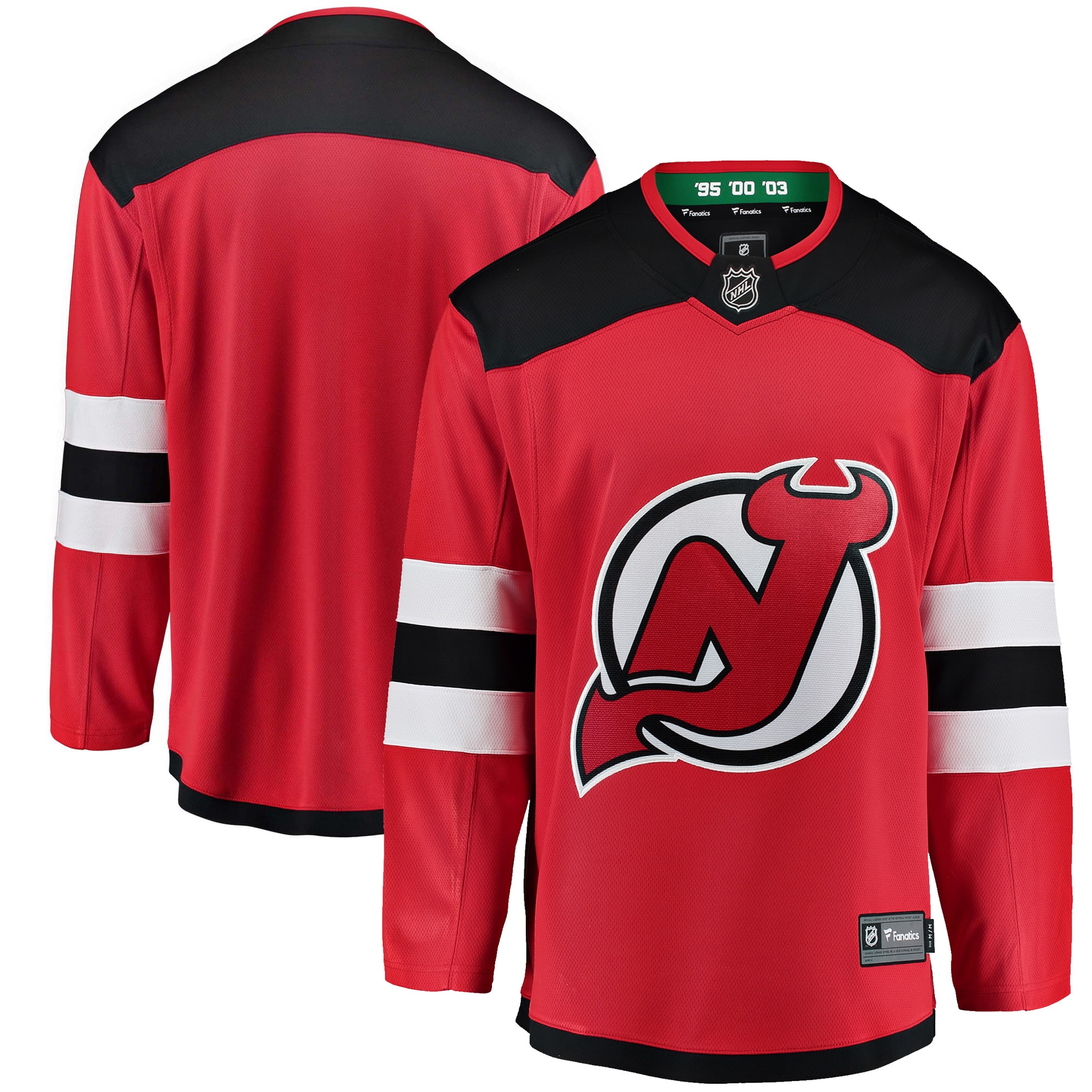 New Jersey Devils Red Breakaway Home NHL Jersey Youth