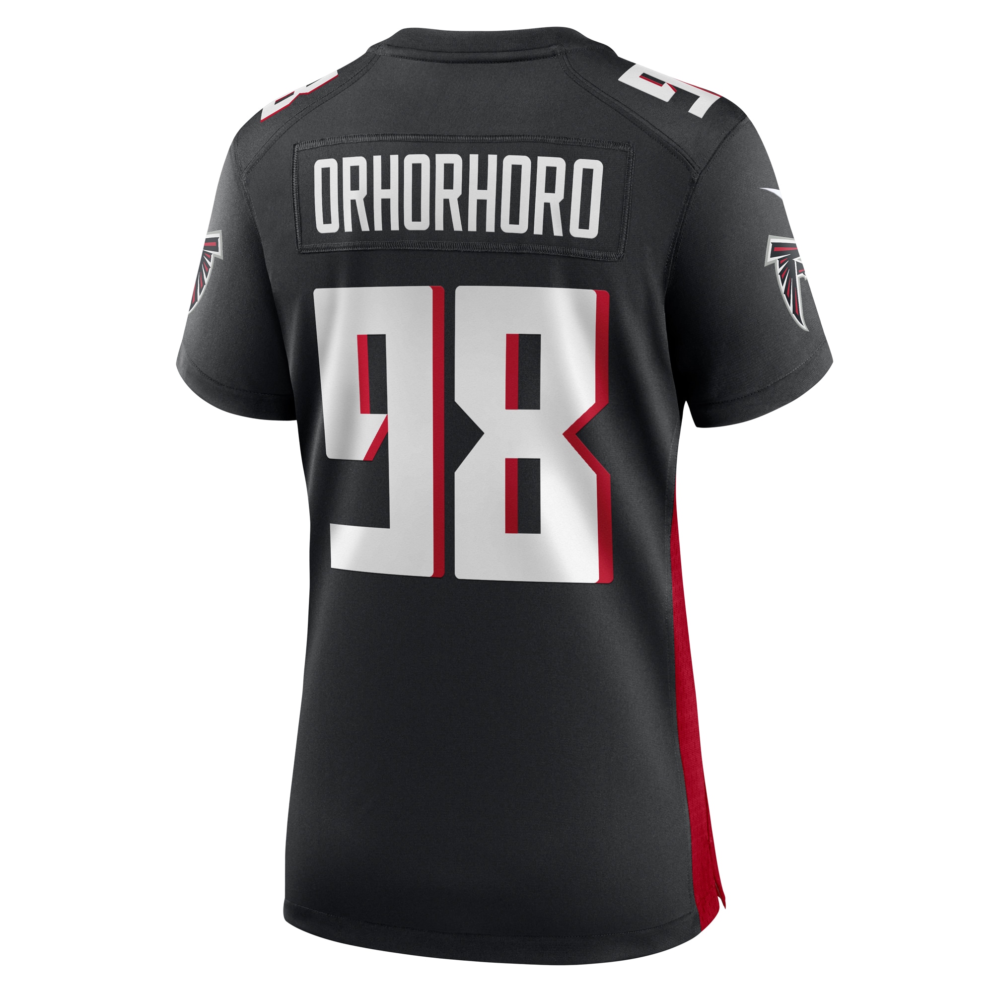 Atlanta Falcons Ruke Orhorhoro Black Game NFL Jersey Women's
