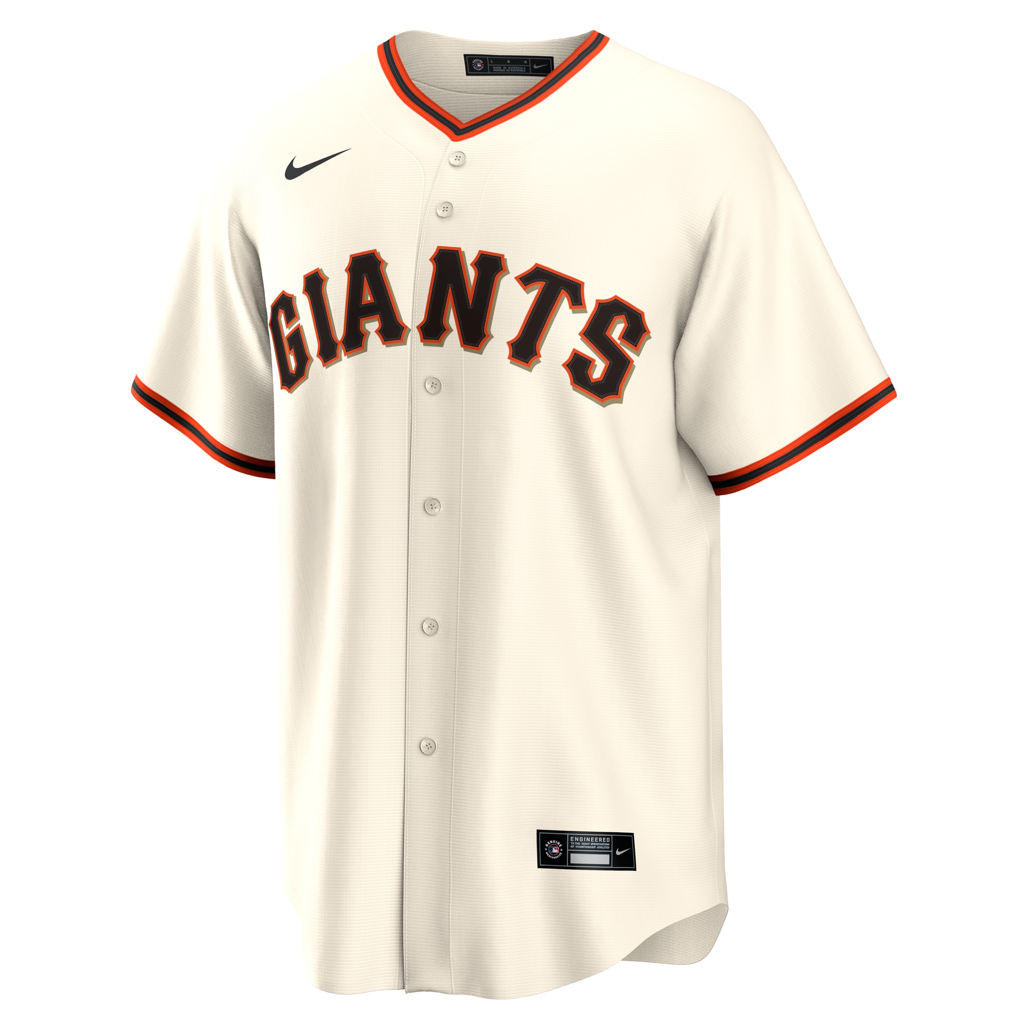 San Francisco Giants Willy Adames 1.0 Cream MLB Jersey Men's