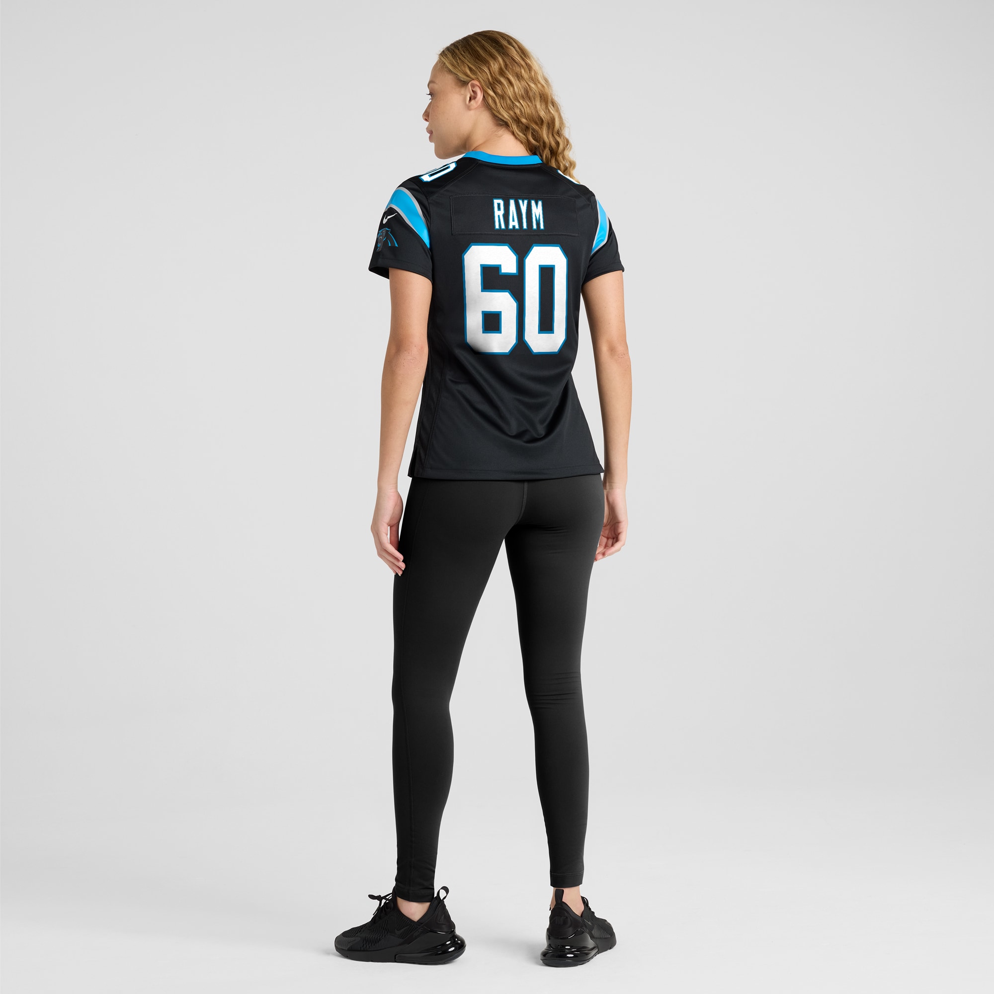 Carolina Panthers Andrew Raym Black Game NFL Jersey Women's