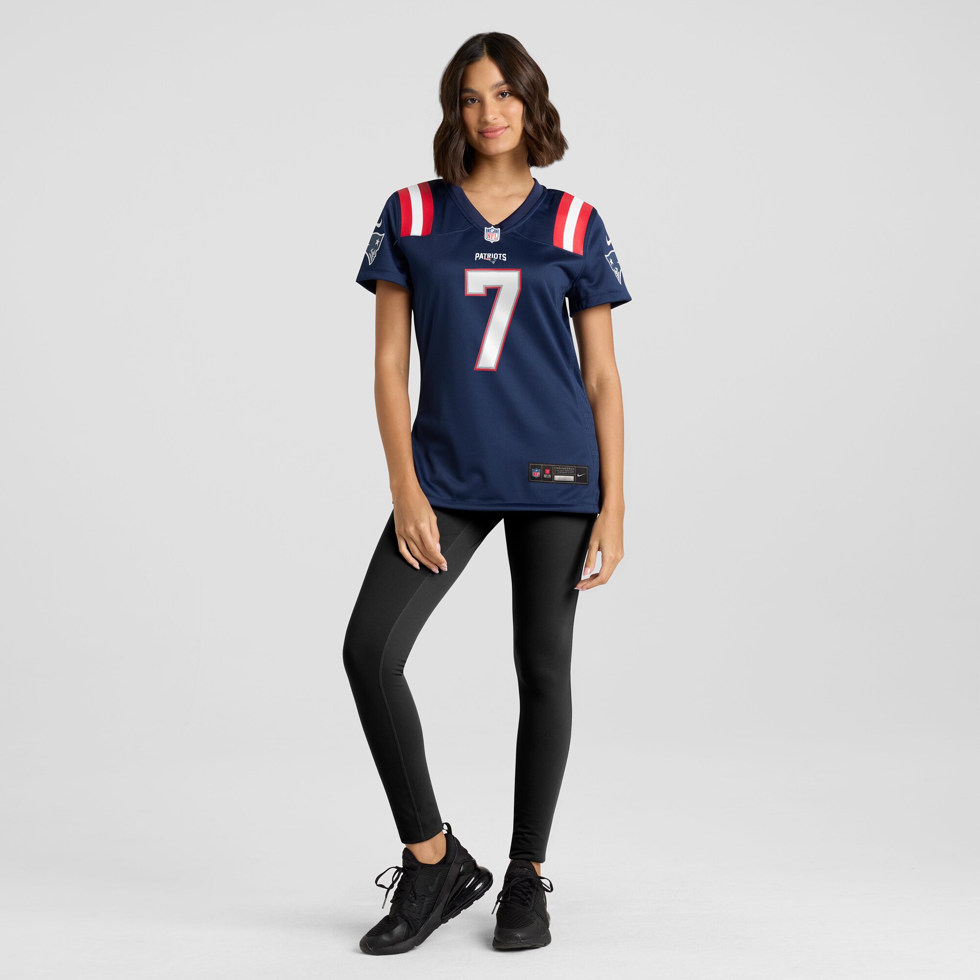 New England Patriots Jacoby Brissett Navy Game NFL Jersey Women's