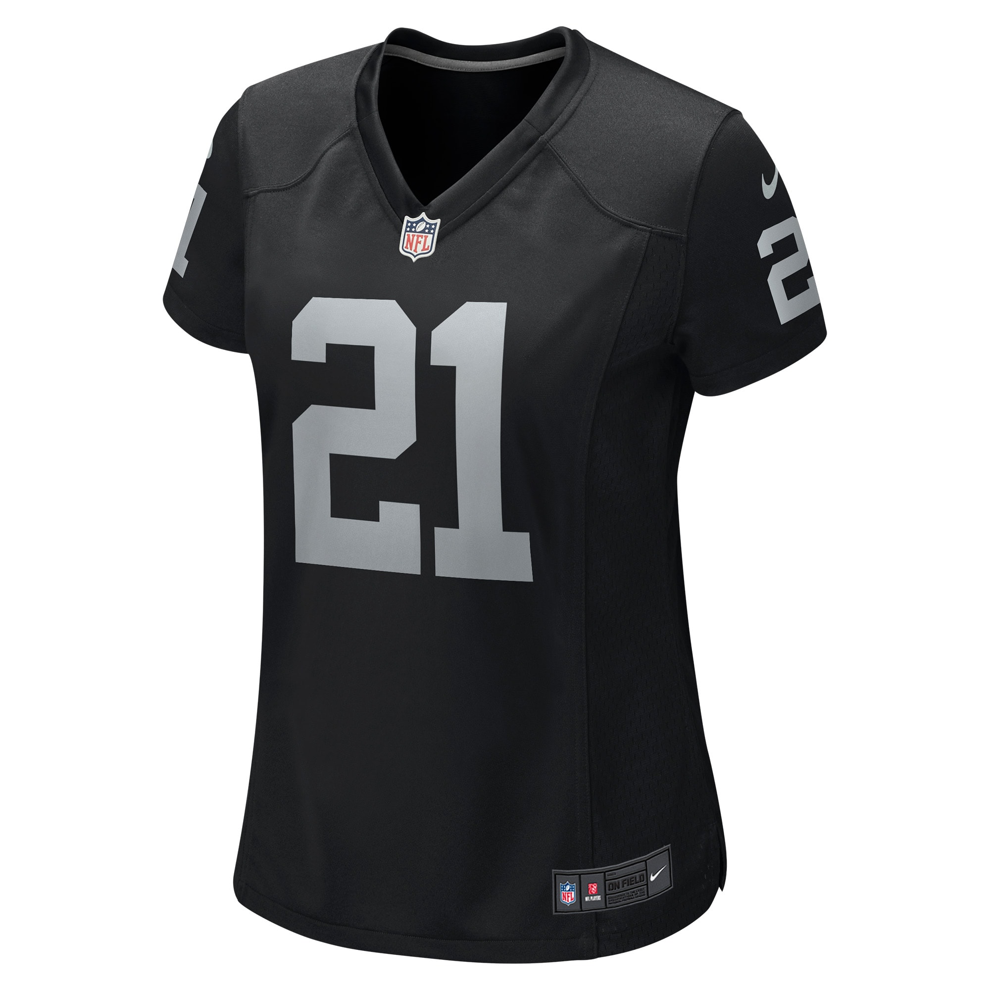 Las Vegas Raiders Cliff Branch Black Retired Player Game NFL Jersey Women's