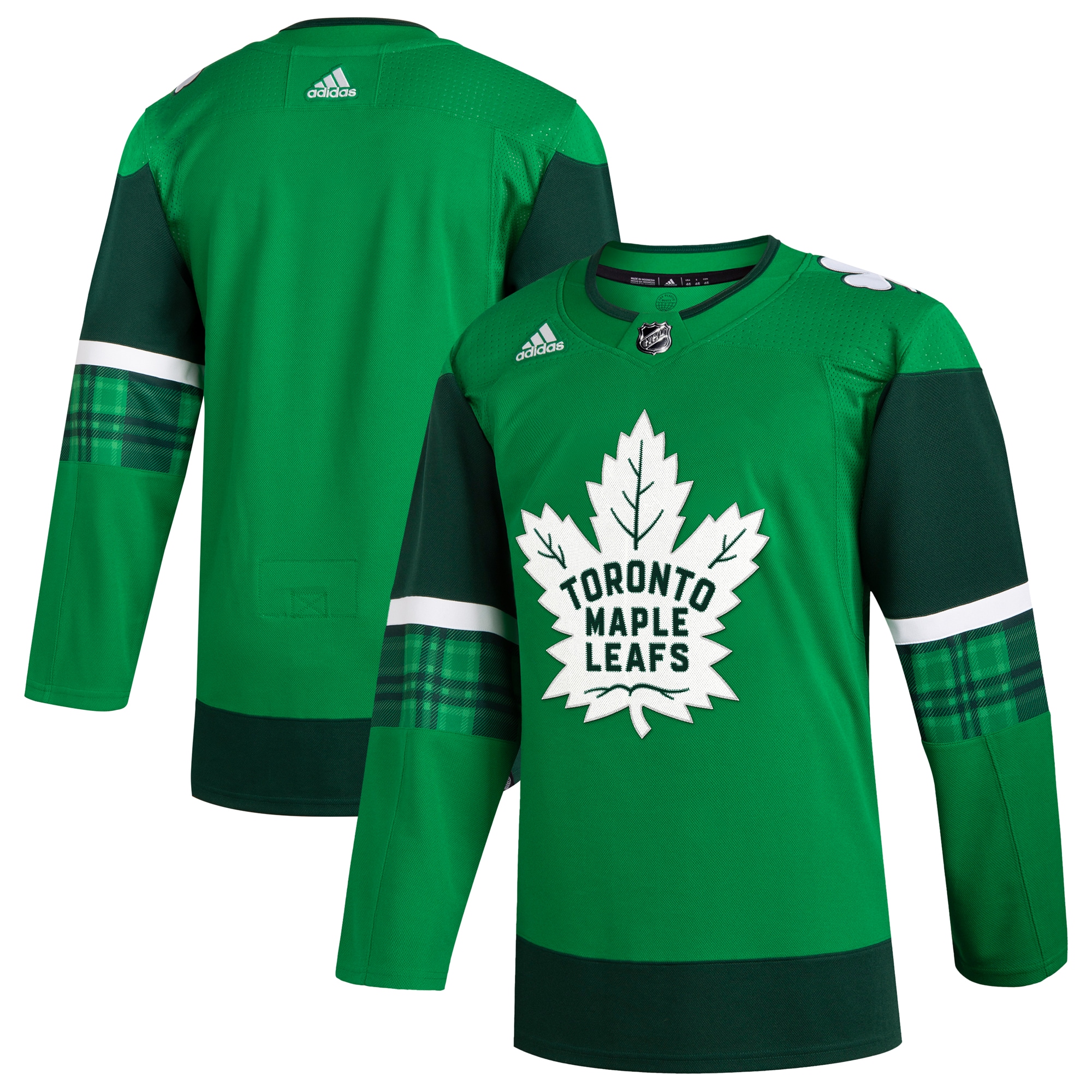 Toronto Maple Leafs Kelly Green 2023 St. Patrick's Day Primegreen NHL Jersey Men's