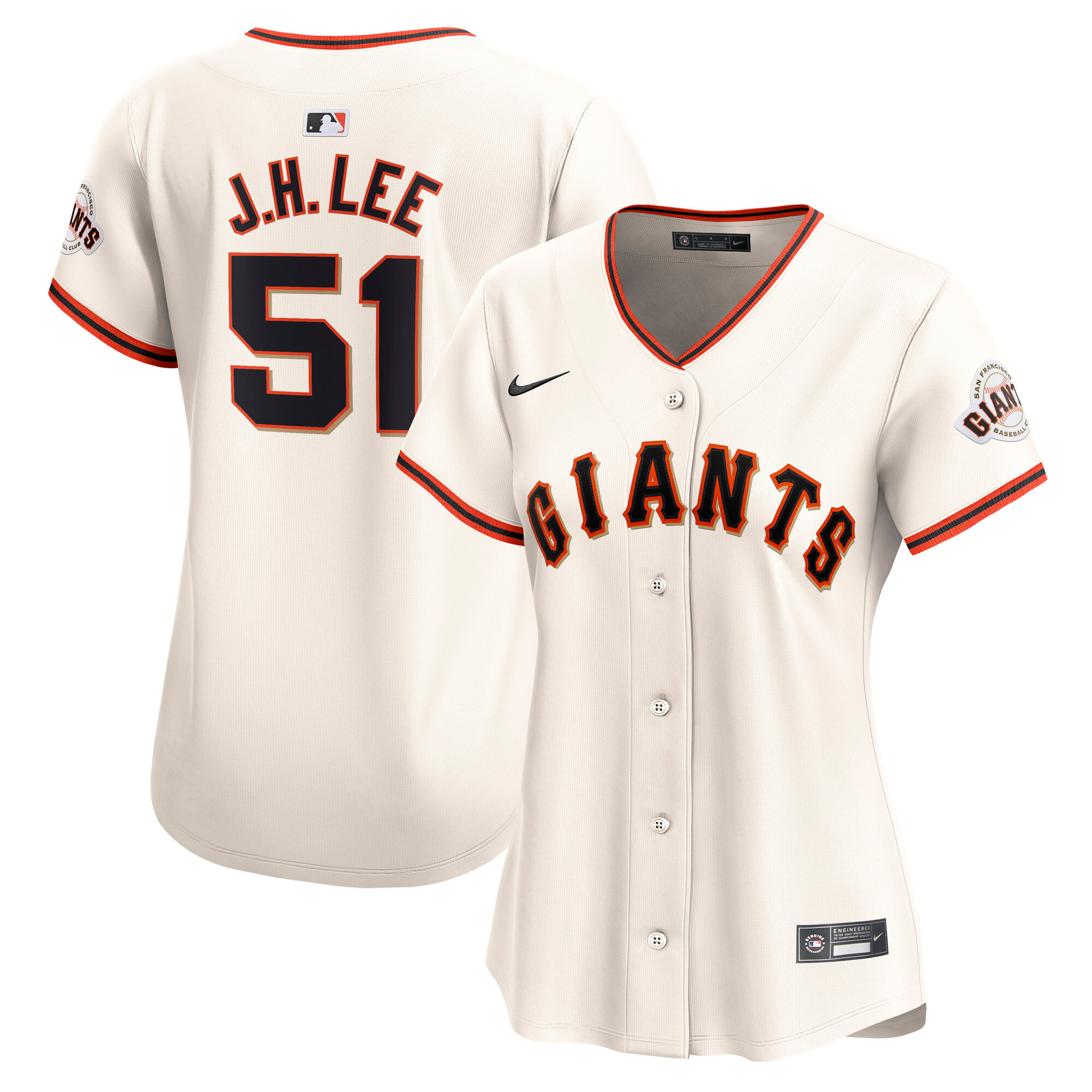 San Francisco Giants Jung Hoo Lee Cream Home Limited Player MLB Jersey Women's