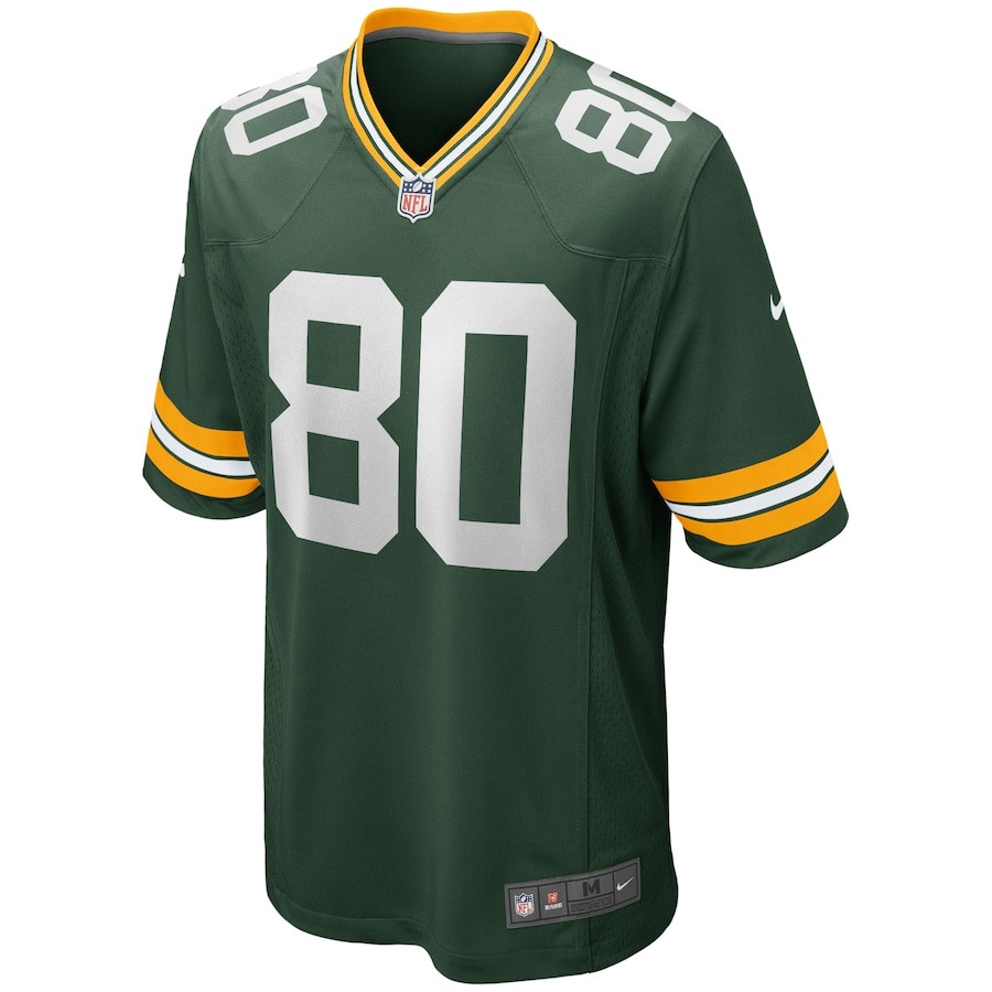 Donald Driver 80 Green Bay Packers Game Retired Green NFL Jersey Men's