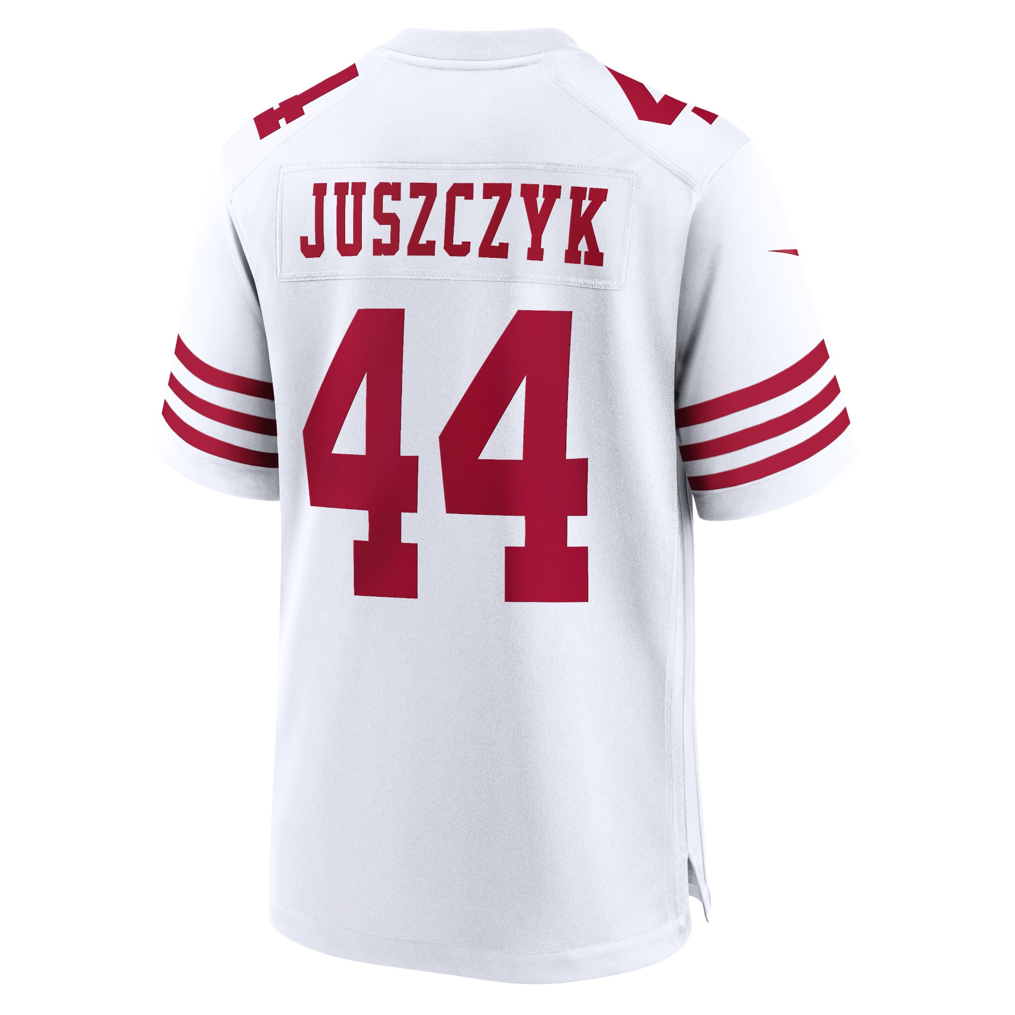 San Francisco 49ers Kyle Juszczyk White Player Game NFL Jersey Men's