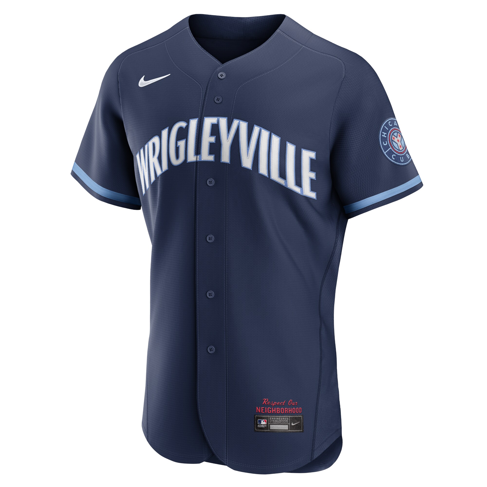 Chicago Cubs Navy City Connect MLB Jersey Men's