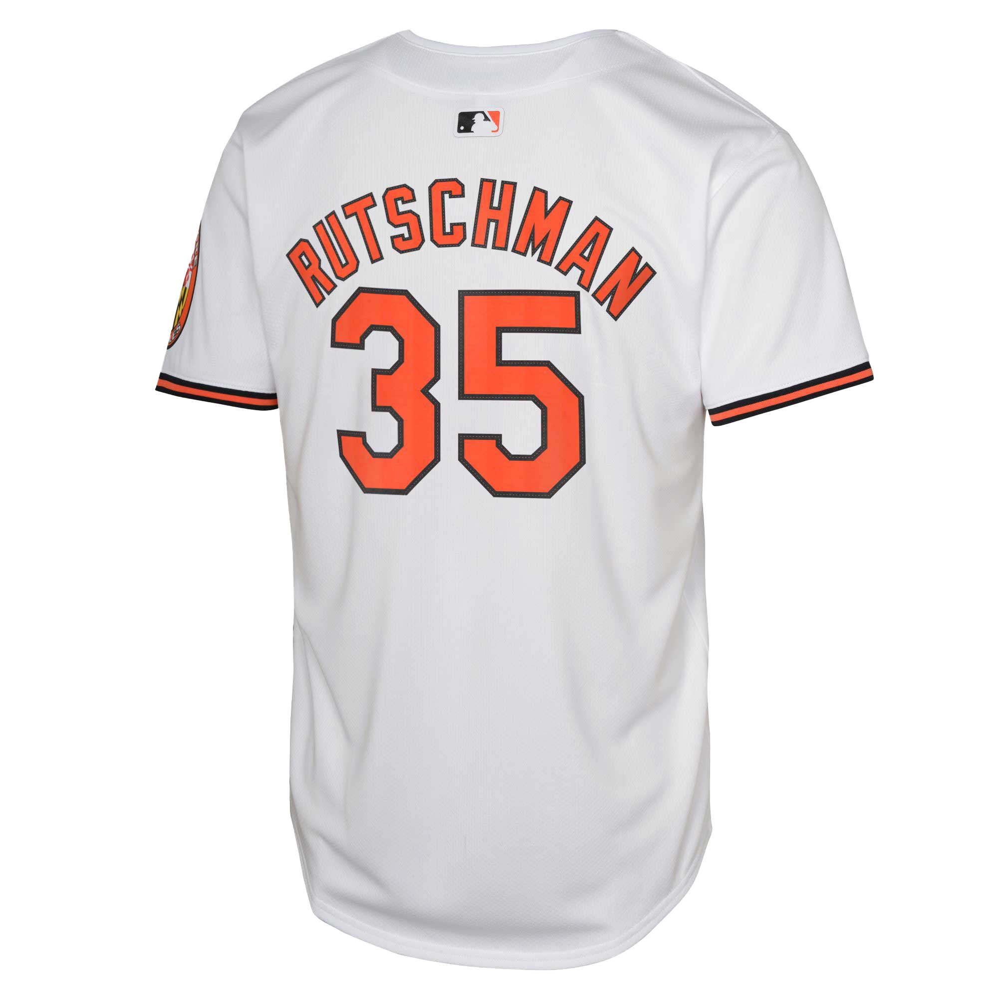 Baltimore Orioles Adley Rutschman White Limited Player MLB Jersey Youth