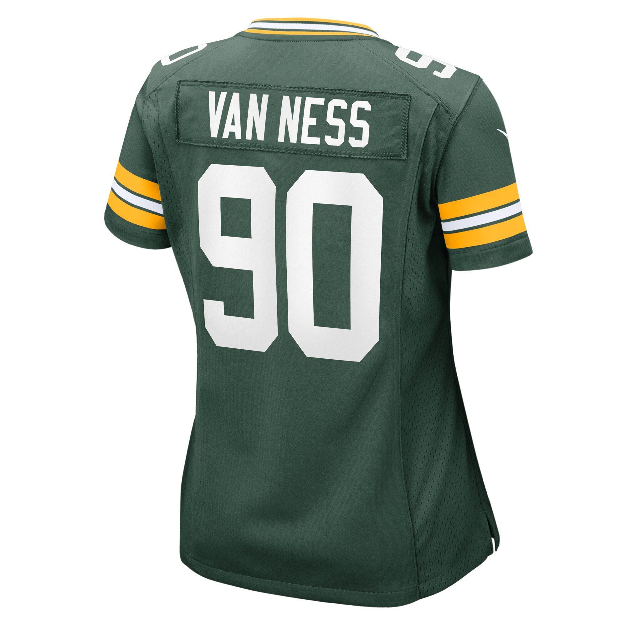 Green Bay Packers Lukas Van Ness Green Game NFL Jersey Women's