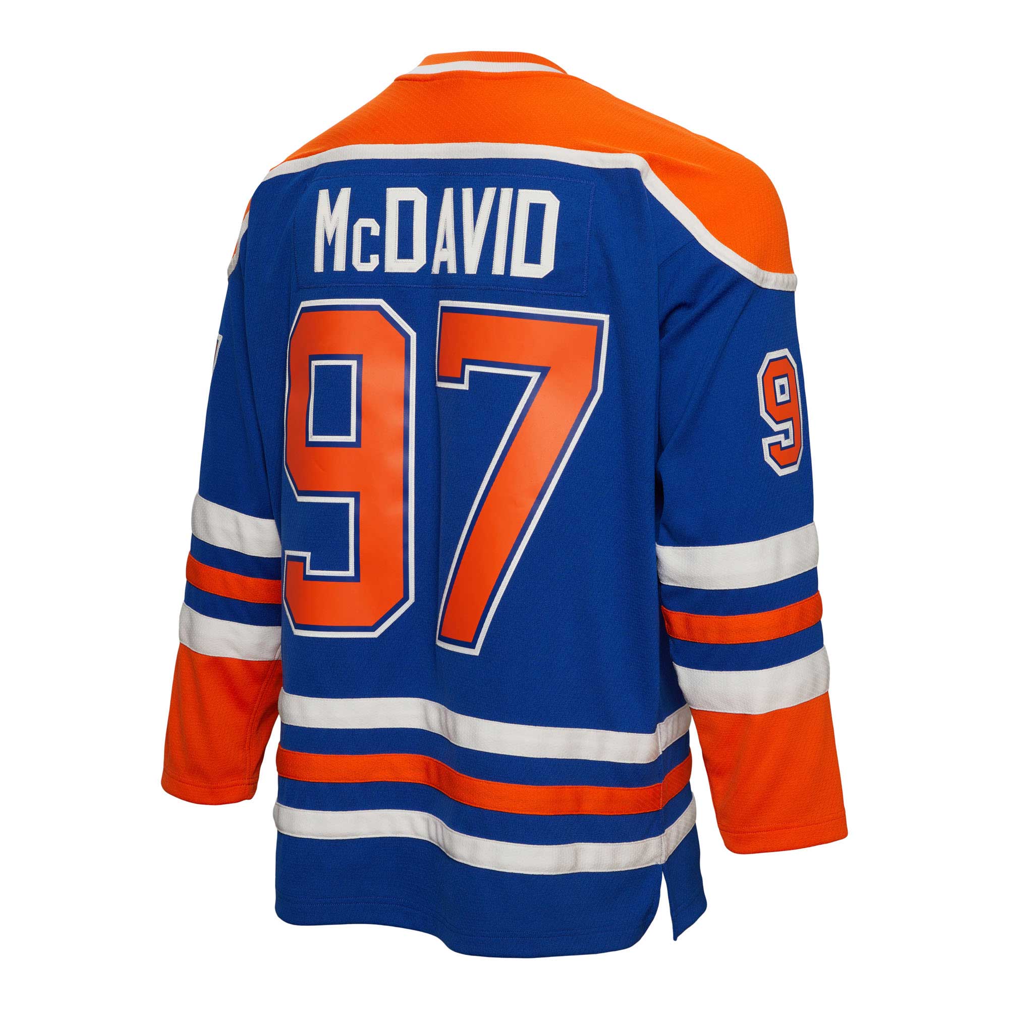 Edmonton Oilers Connor McDavid Mitchell Ness Blue 2015/16 Blue Line Player NHL Jersey Men's
