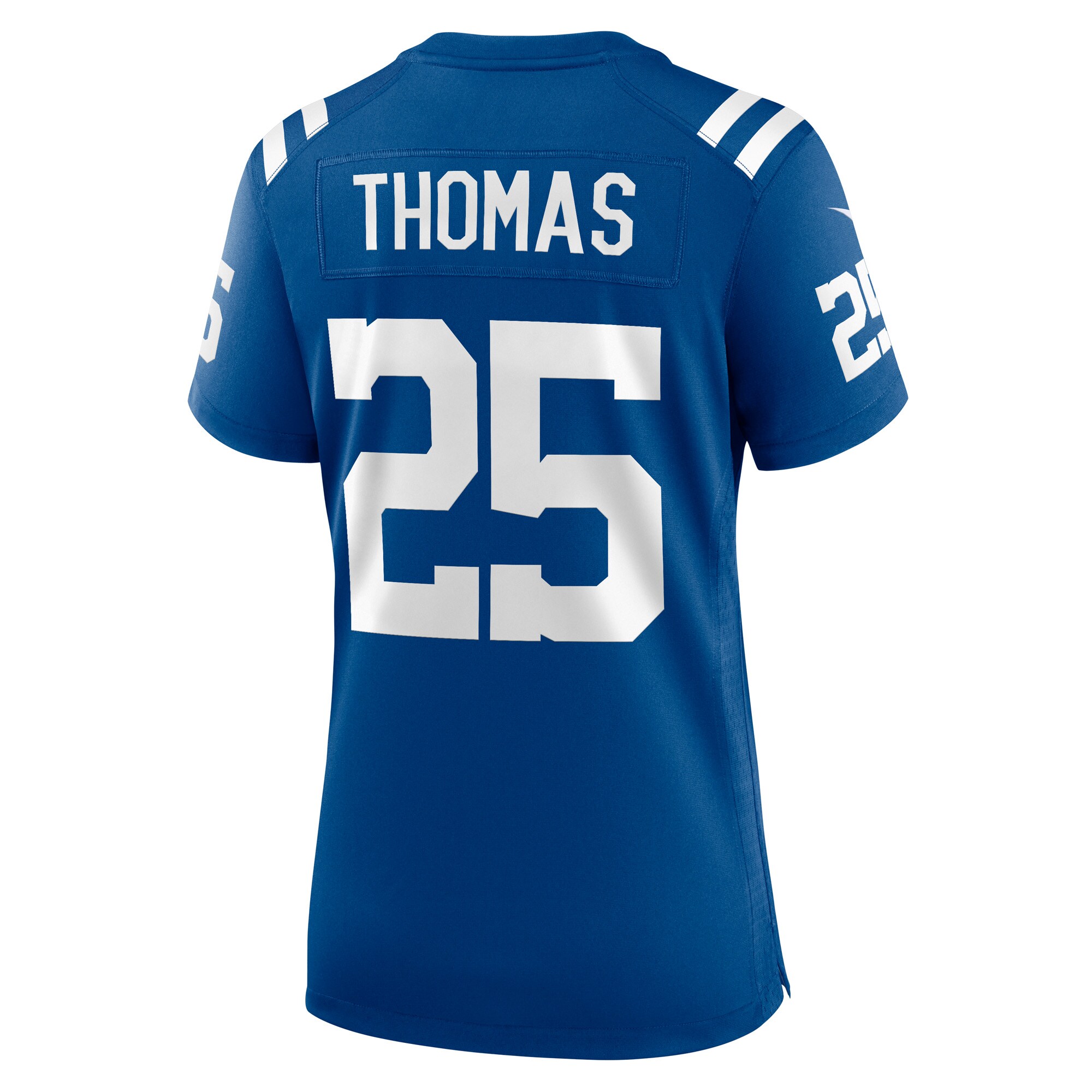 Indianapolis Colts Rodney Thomas Royal Player Game NFL Jersey Women's