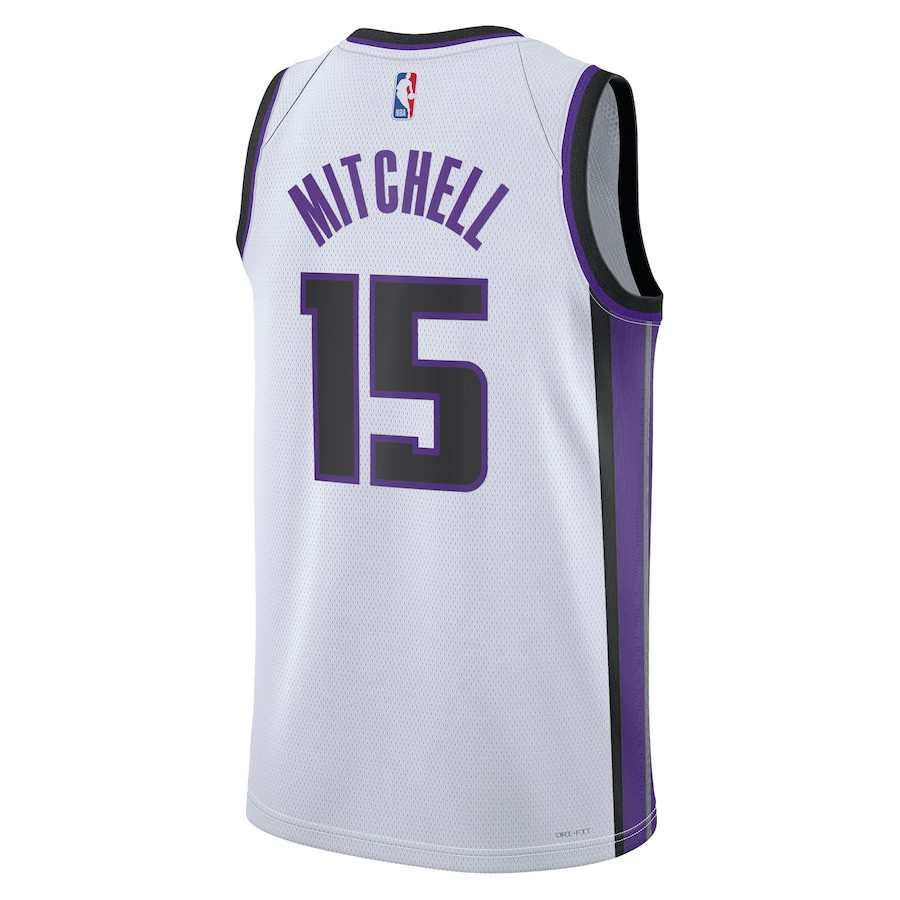 Davion Mitchell 15 Sacramento Kings Unisex Swingman Association Editio White NBA Jersey Unisex