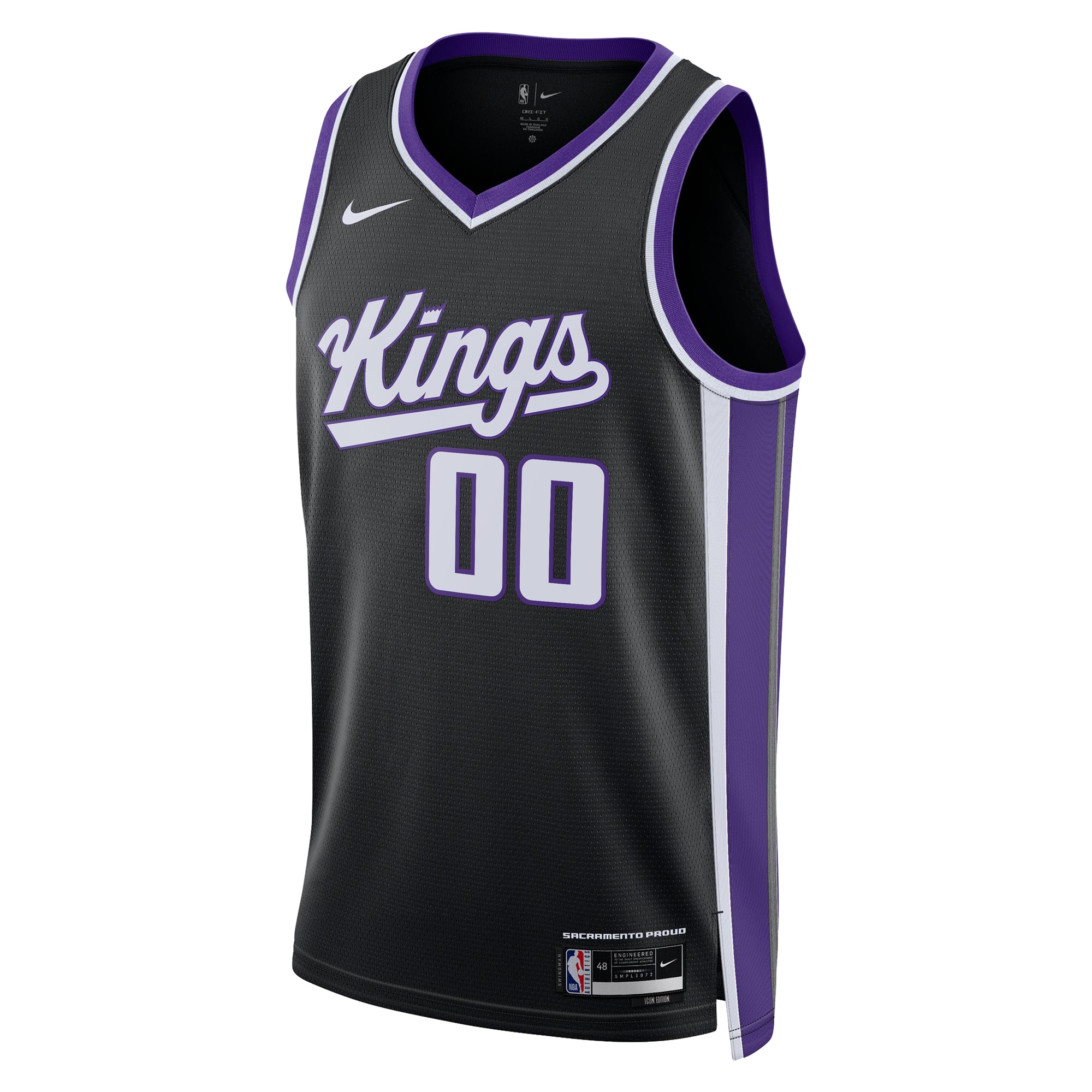 Sacramento Kings Icon Swingman Custom Unisex NBA Jersey Unisex