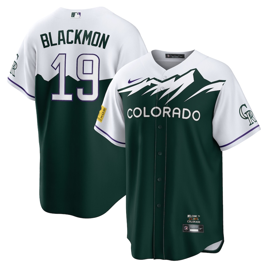 Charlie Blackmon Colorado Rockies City Connect Player Jersey Green
