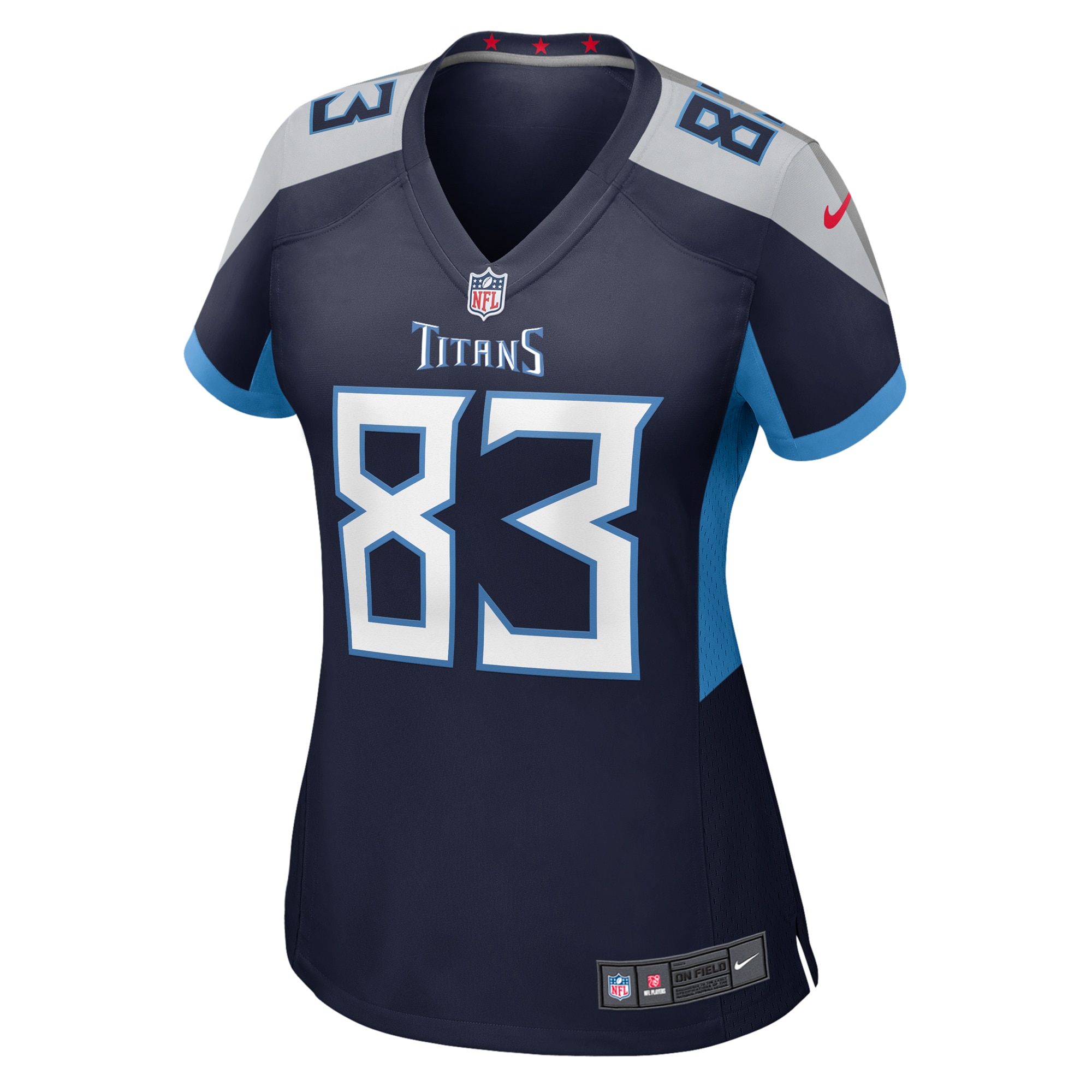 Tennessee Titans Tyler Boyd Navy Game NFL Jersey Women's