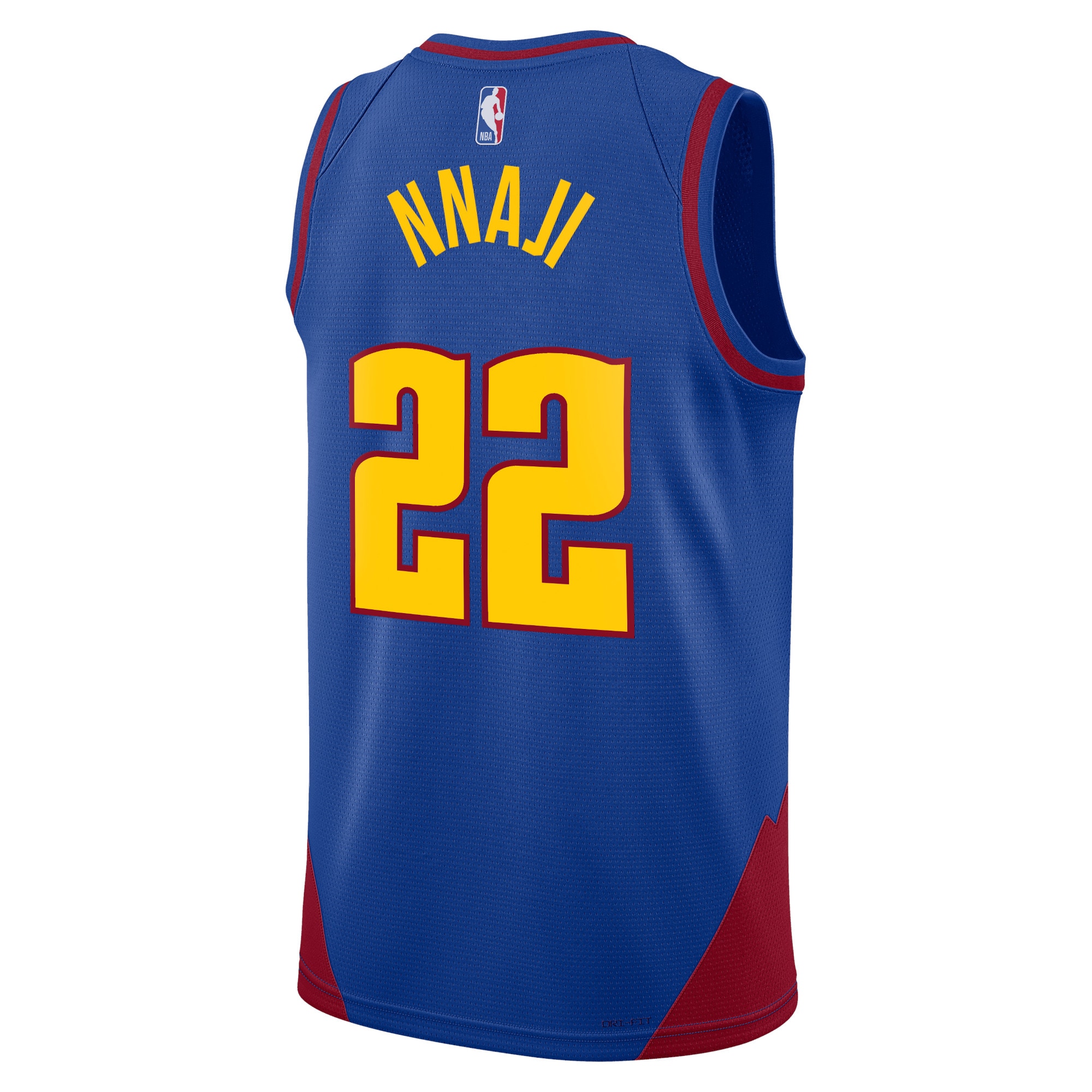 Denver Nuggets Jordan Statement Edition Swingman Blue Zeke Nnaj Unisex NBA Jersey Unisex