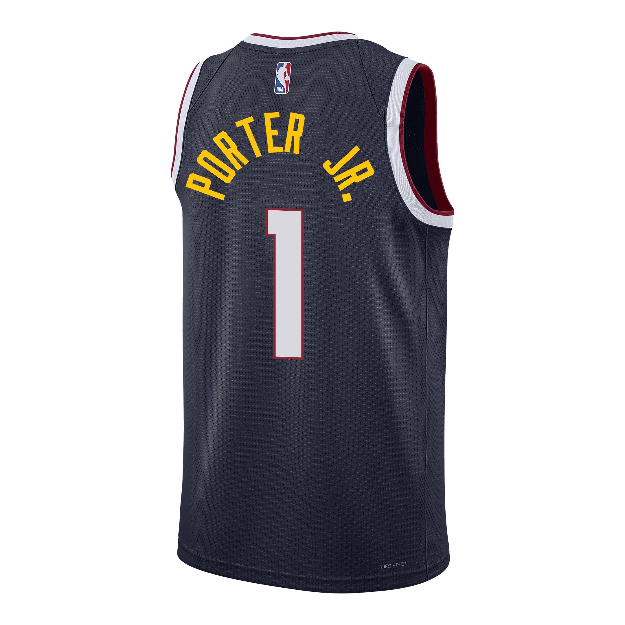 Michael Porter Jr. 1 Denver Nuggets Future Superstar 2023 Champions Swingman Black NBA Jersey Men's
