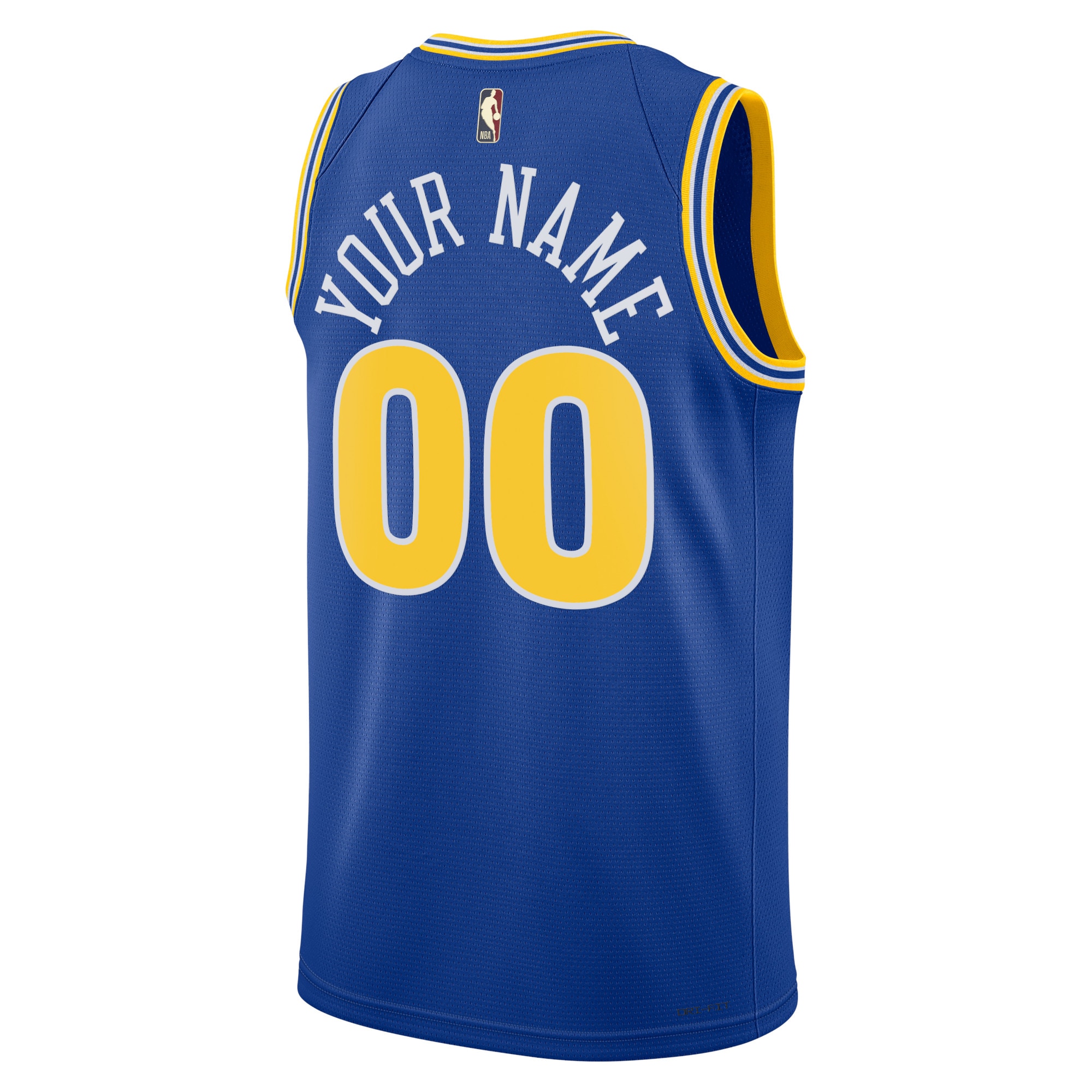 Golden State Warriors Classic Edition Swingman 22- Rush Blu White Custom NBA Jersey Men's
