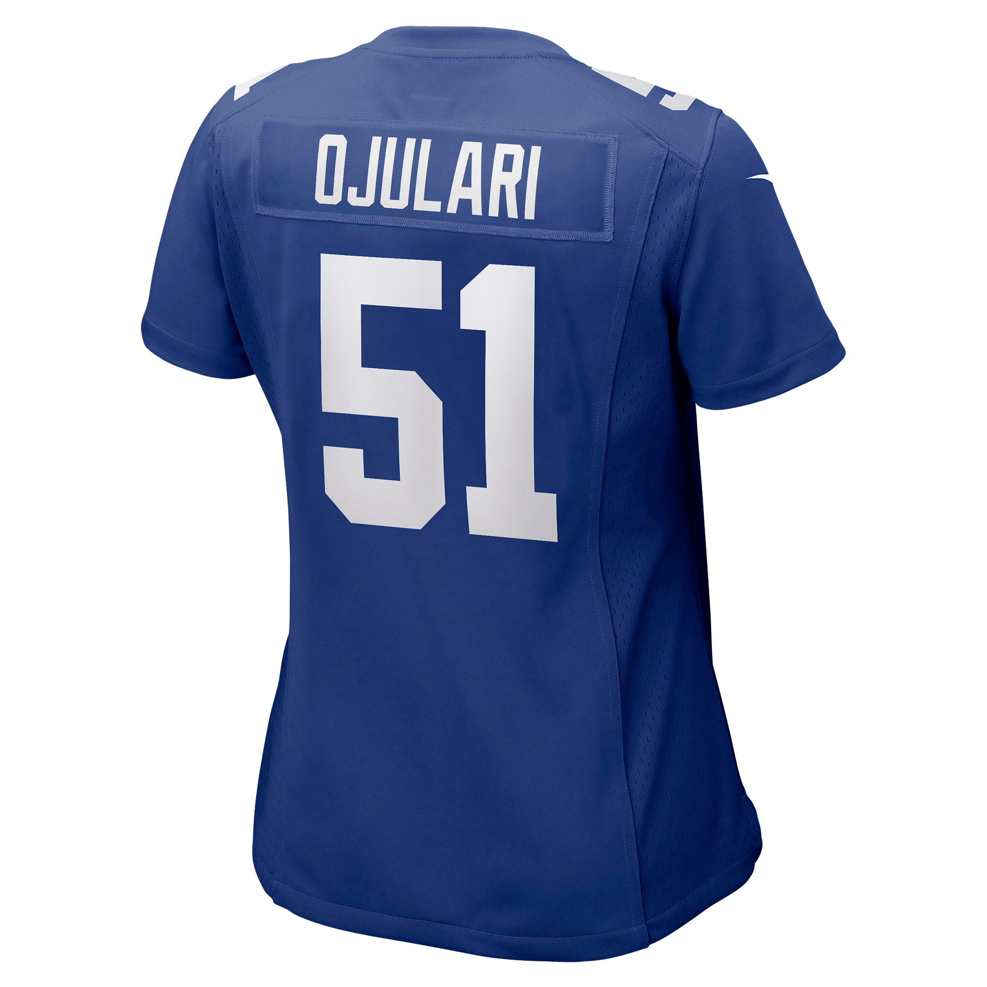 New York Giants Azeez Ojulari Royal Game Player NFL Jersey Women's