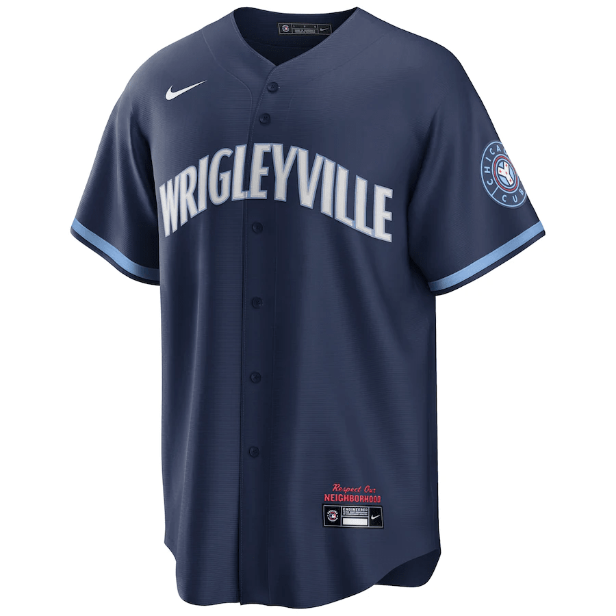 Chicago Cubs City Connect Navy MLB Jersey Men's