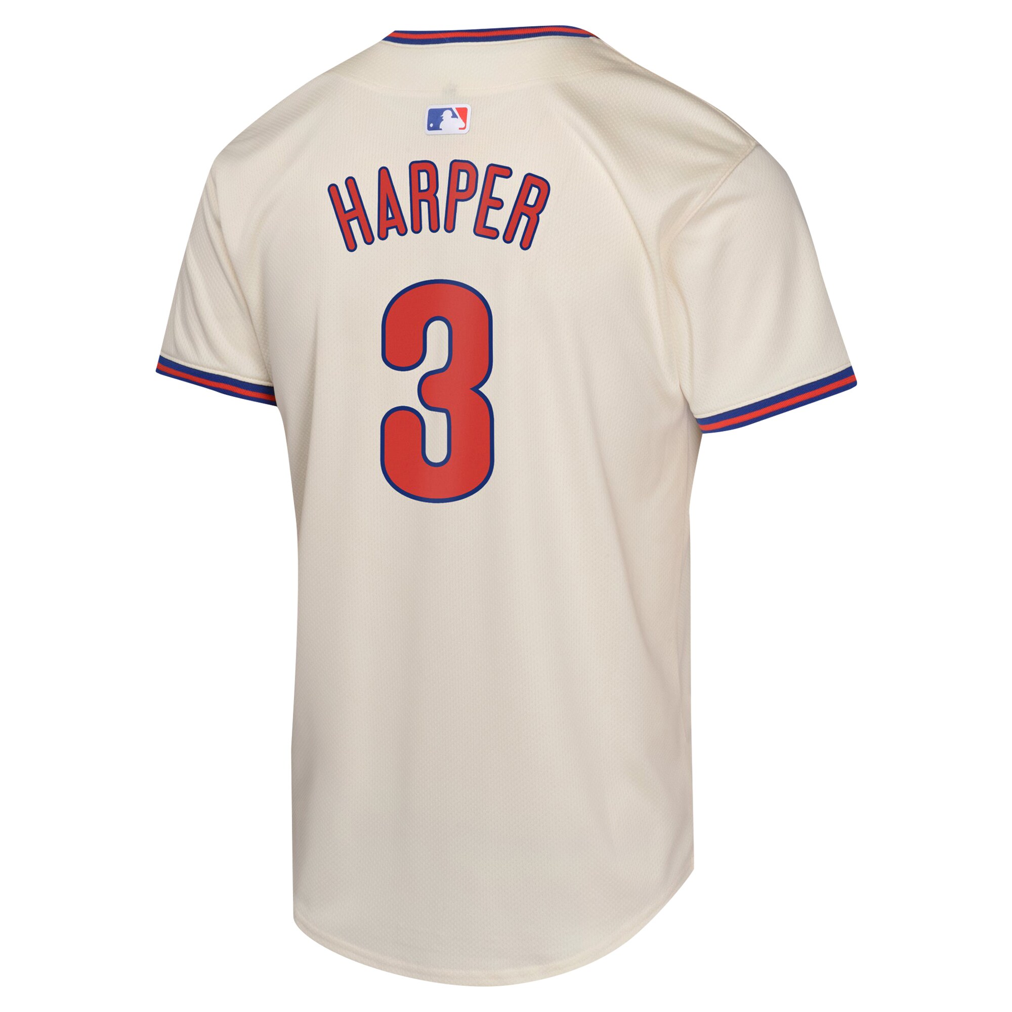 Philadelphia Phillies Bryce Harper Cream Alternate Limited Player MLB Jersey Youth
