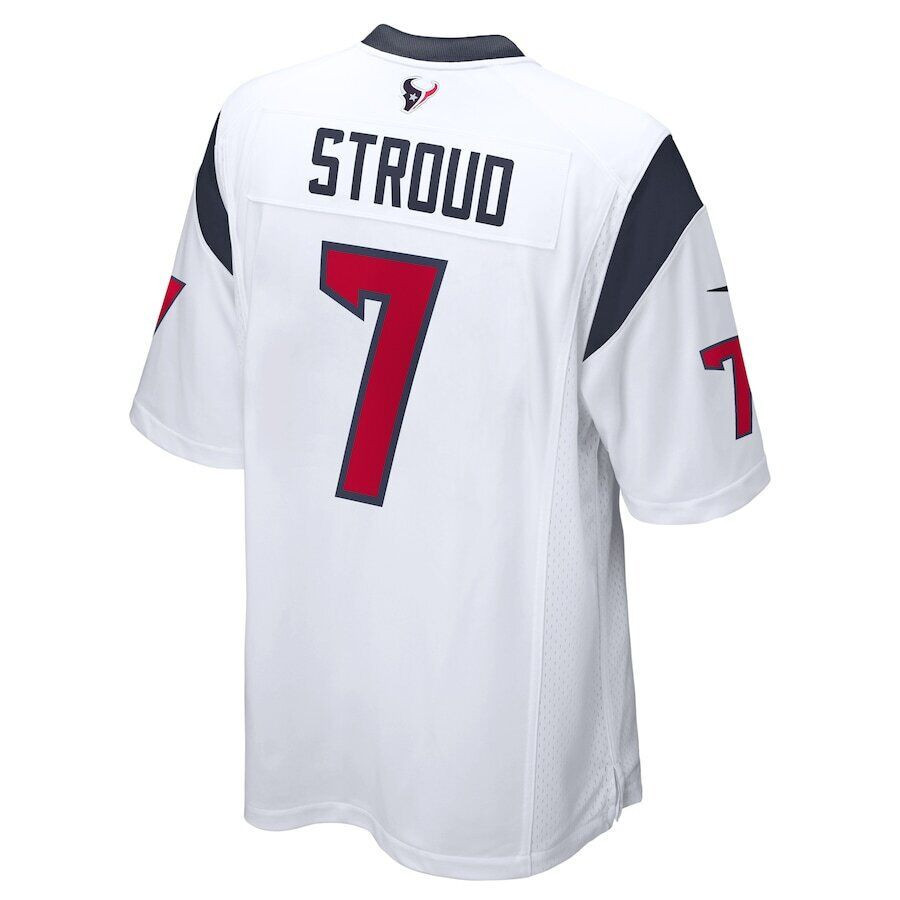 C.J. Stroud 7 Houston Texans The Gunslinger Game White NFL Jersey Men's