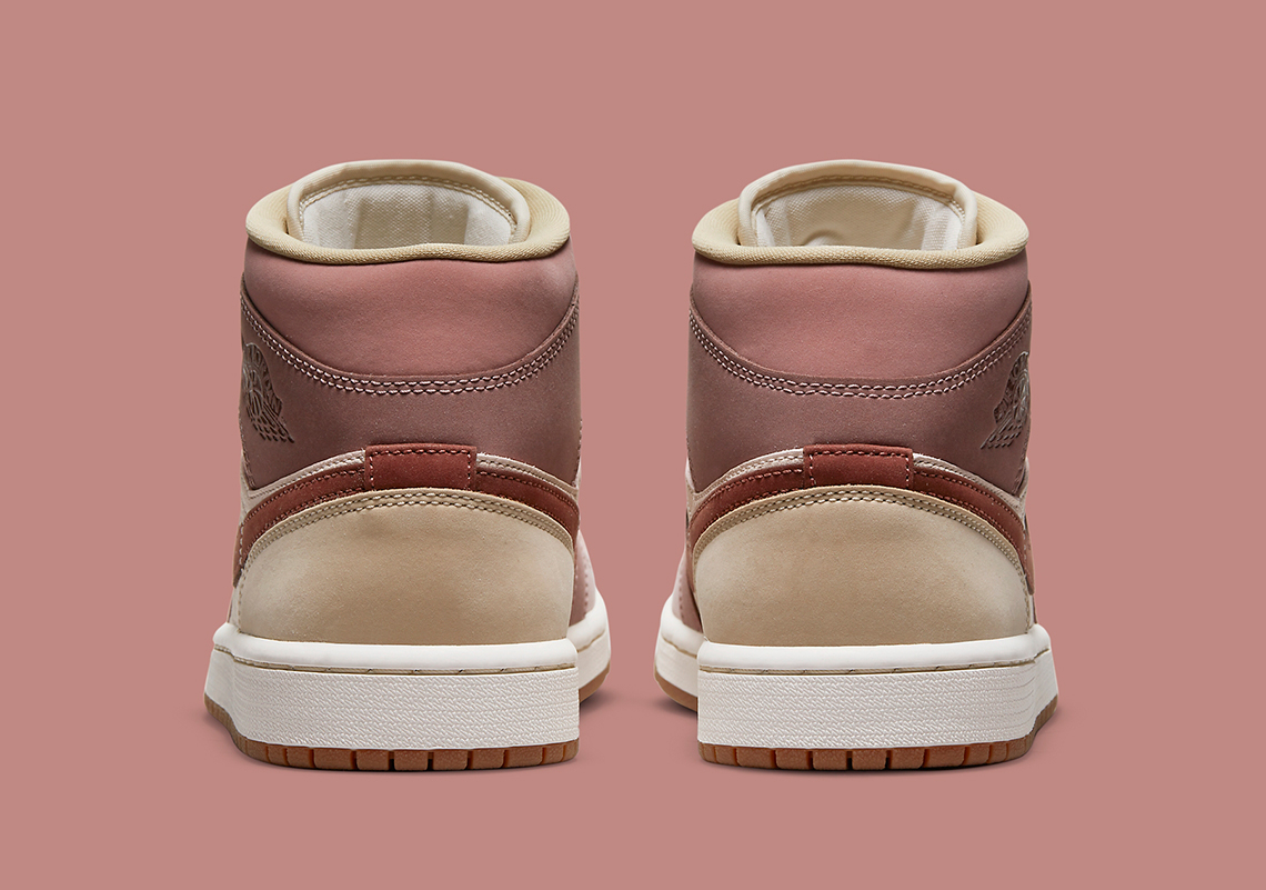 Wmns Air Jordan 1 Mid SE Dark Pony Smoky Mauve DO7440-821