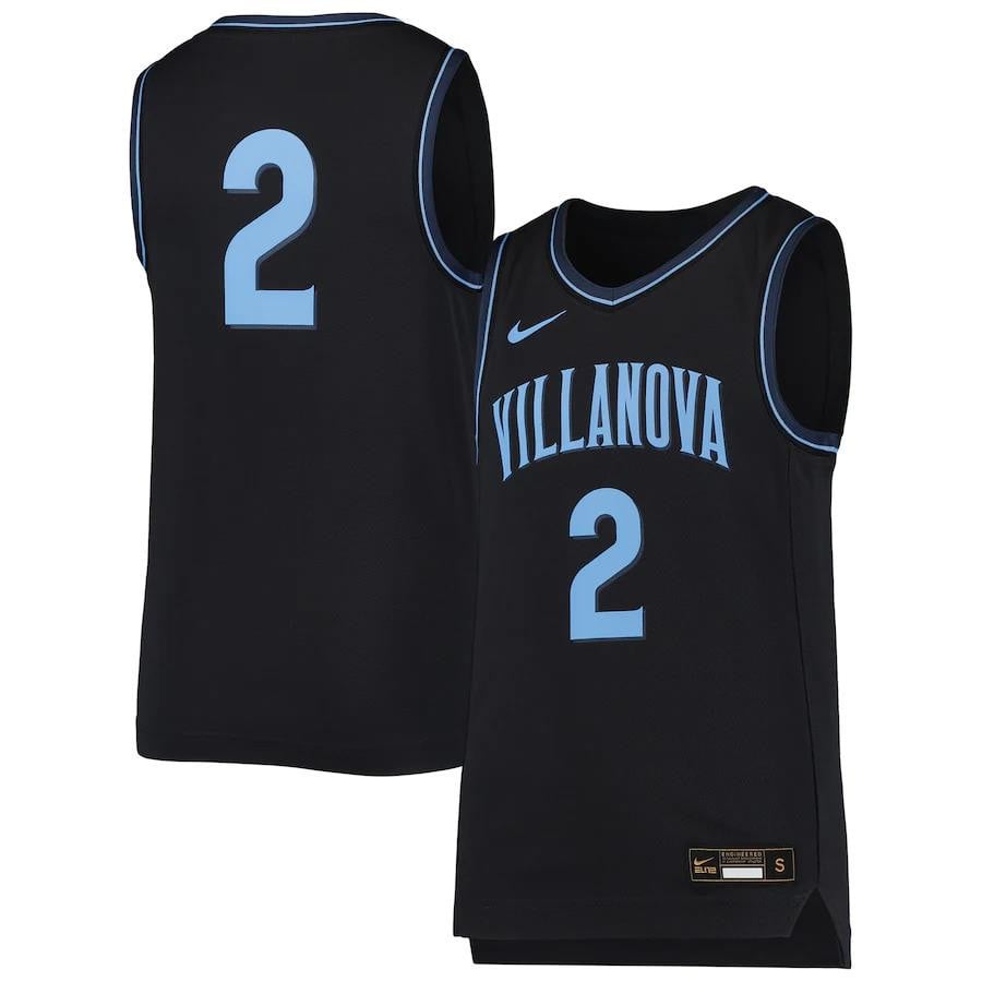 Villanova Wildcat Team Player Navy #2 NCAA Jersey Youth