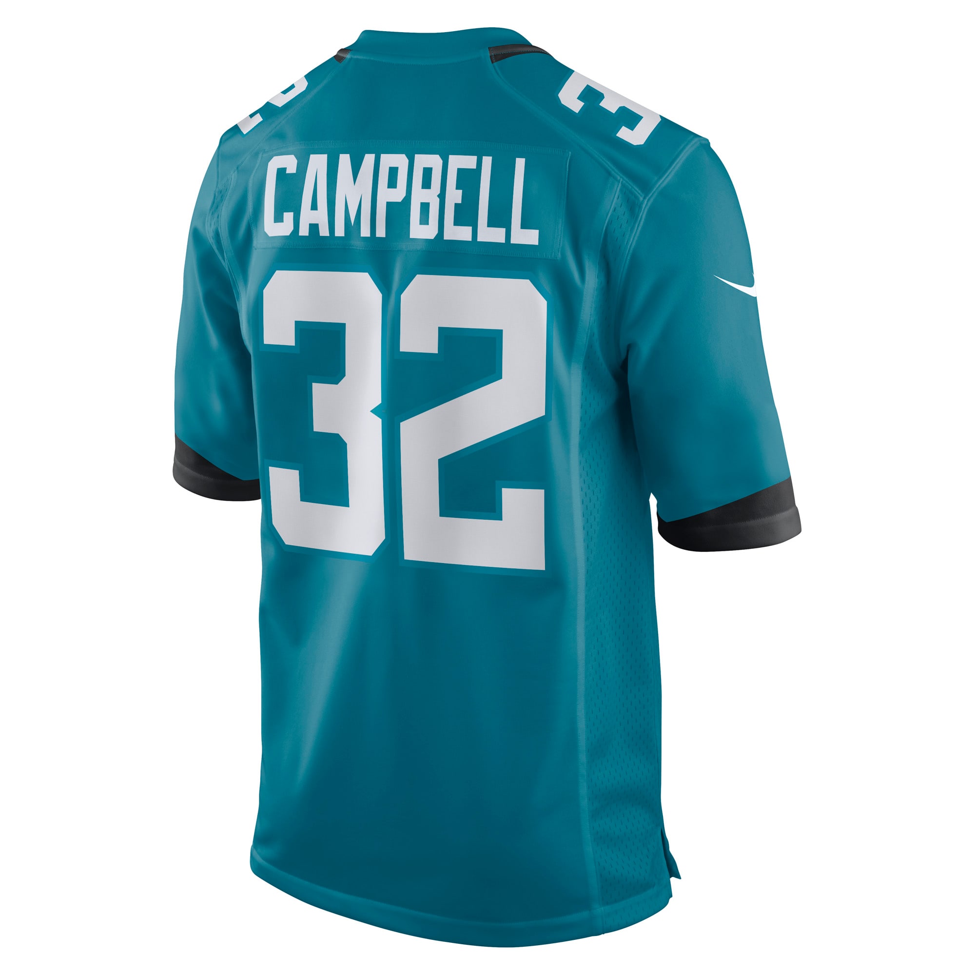 Jacksonville Jaguars Tyson Campbell Teal Game NFL Jersey Men's