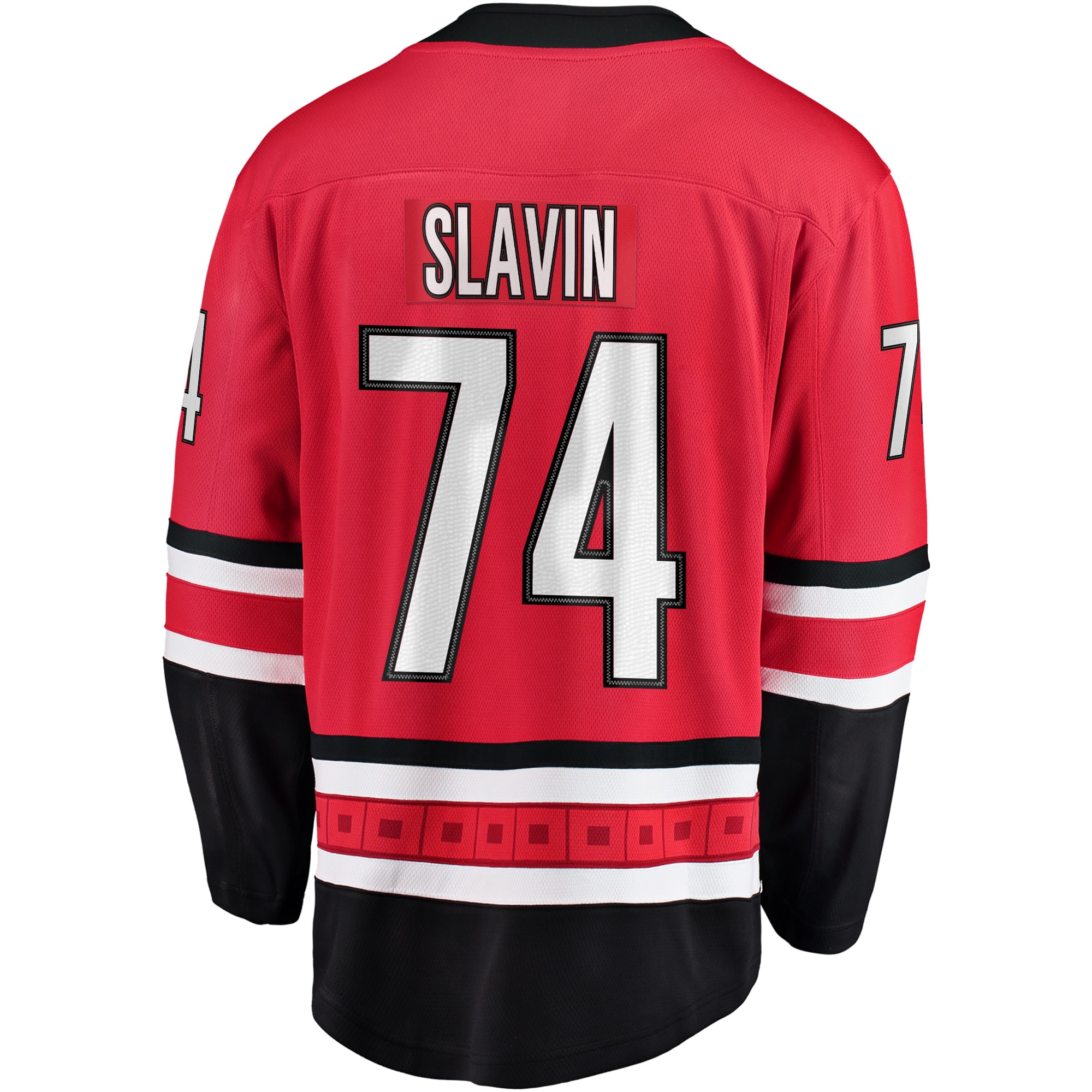 Carolina Hurricanes Jaccob Slavin Red Alternate Breakaway Player NHL Jersey Men's