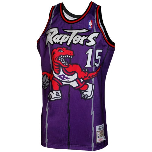 Mitchell Ness Vince Carter Toronto Raptors 1998-1999 Throwback Purple NBA Jersey Men's