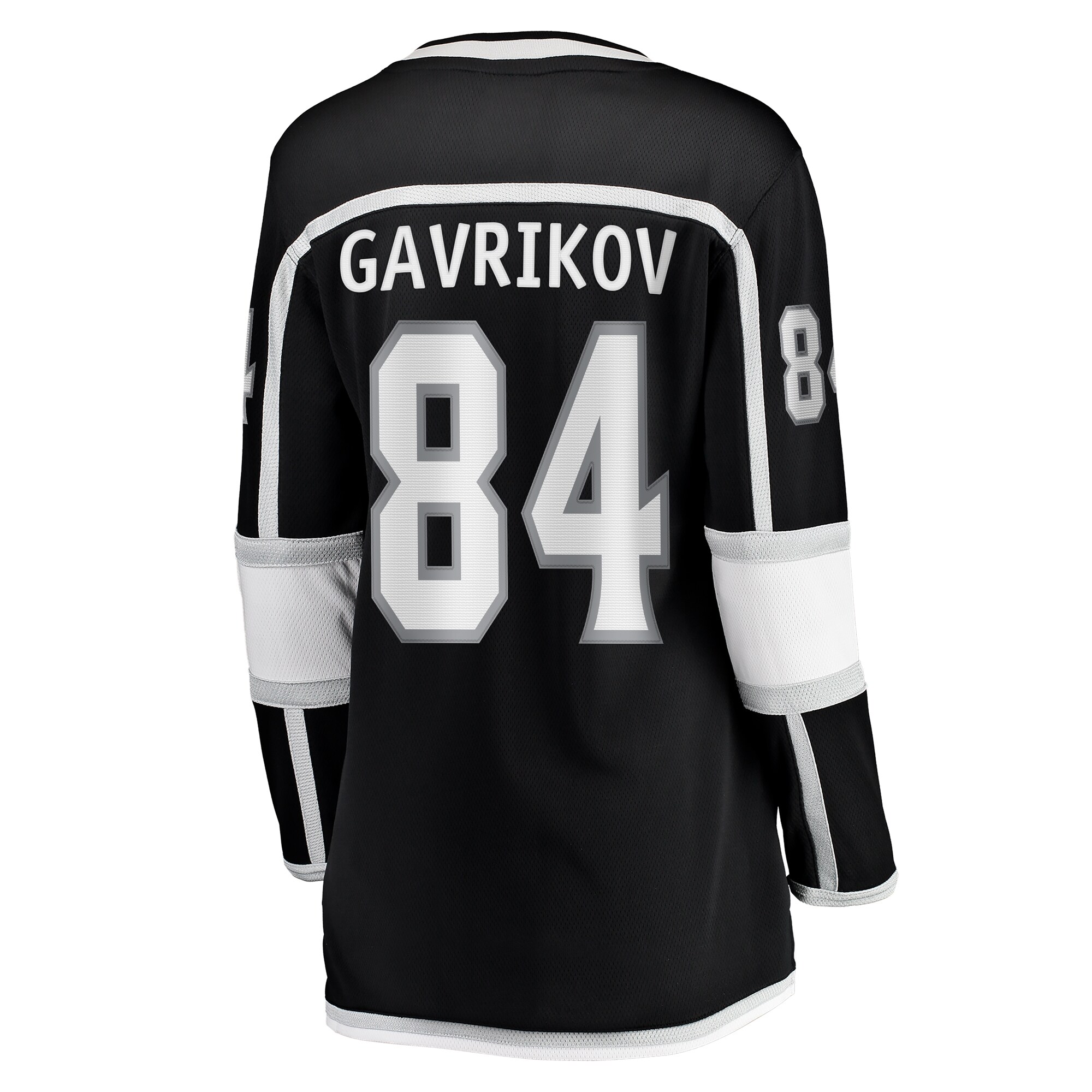 Los Angeles Kings Vladislav Gavrikov Black Home Breakaway NHL Jersey Women's