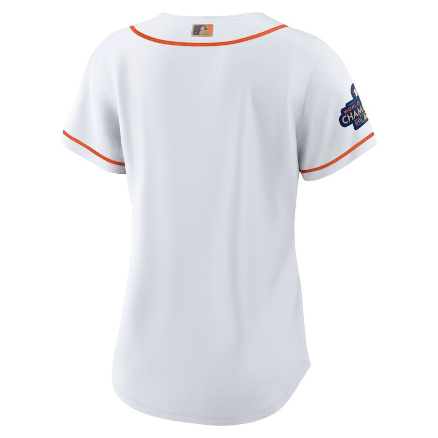 Houston Astros 2023 Gold Collection White/Gold MLB Jersey Women's
