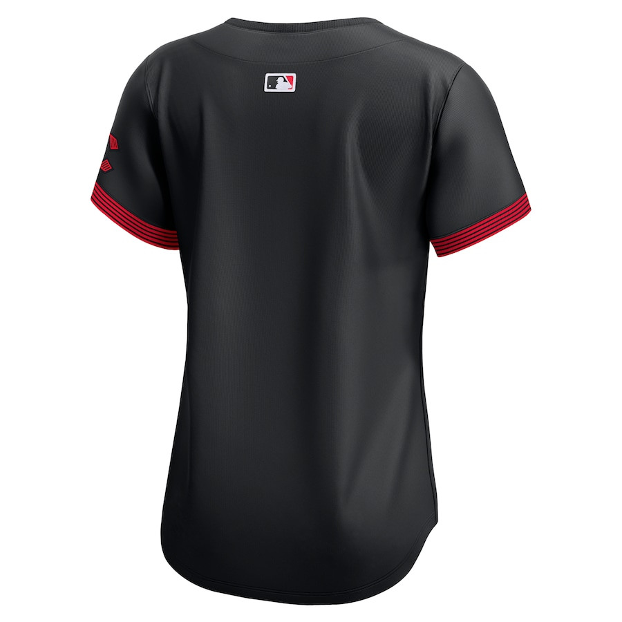 Cincinnati Reds City Connect Black MLB Jersey Women's