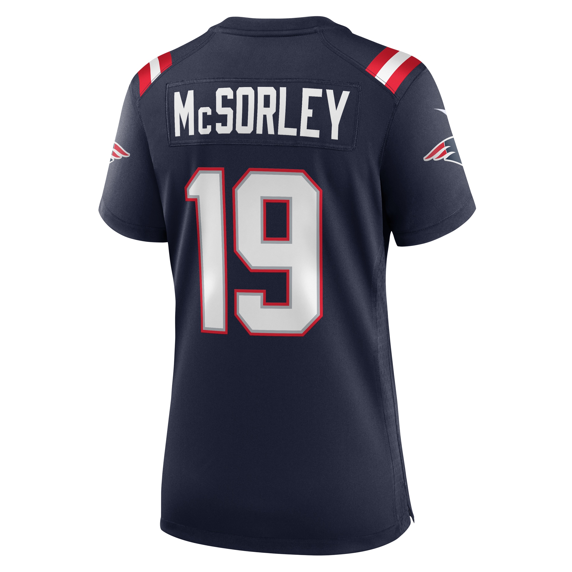 New England Patriots Trace McSorley Navy Game Player NFL Jersey Men's