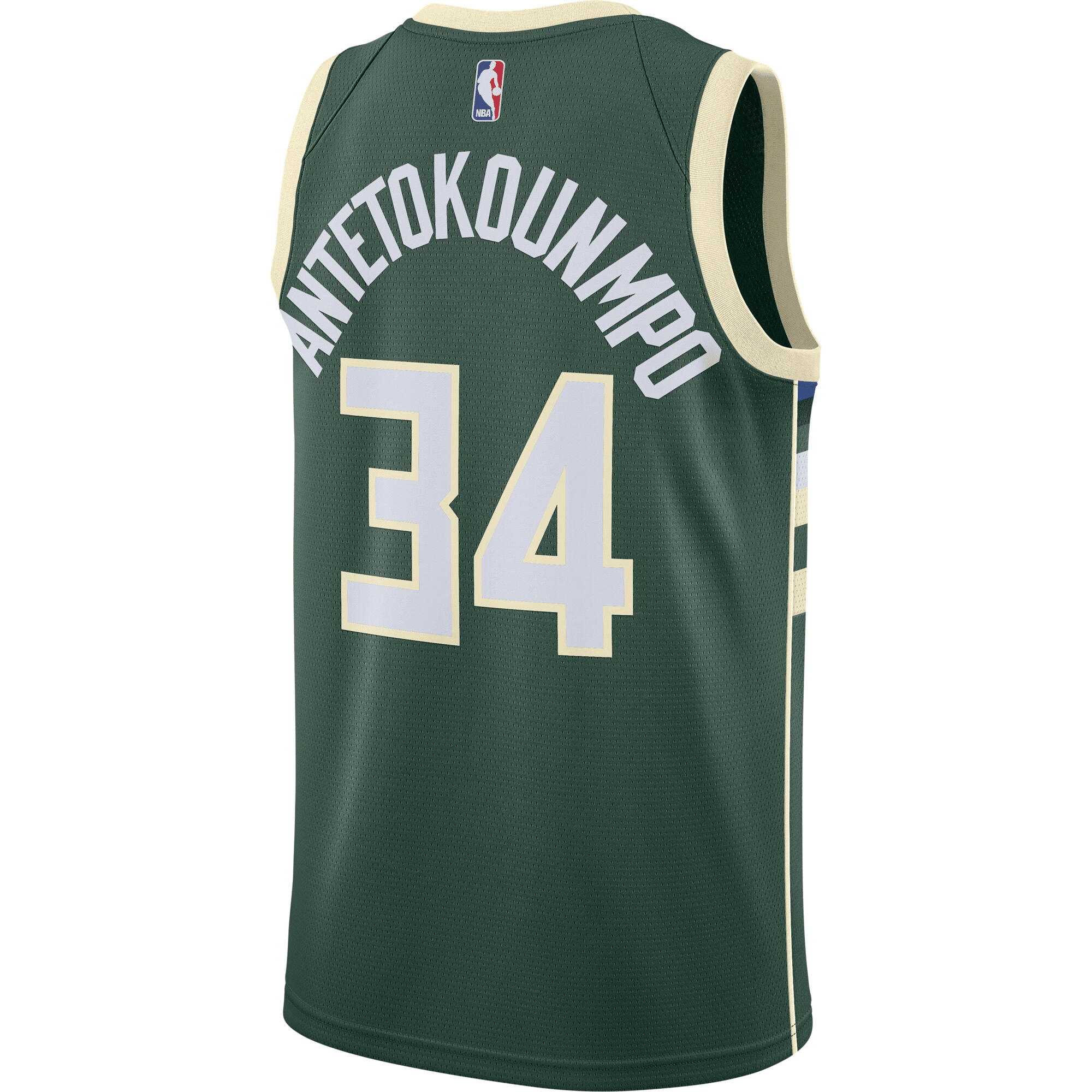 Giannis Antetokounmpo Milwaukee Bucks Swingman Green Icon Edition NBA Jersey Men's