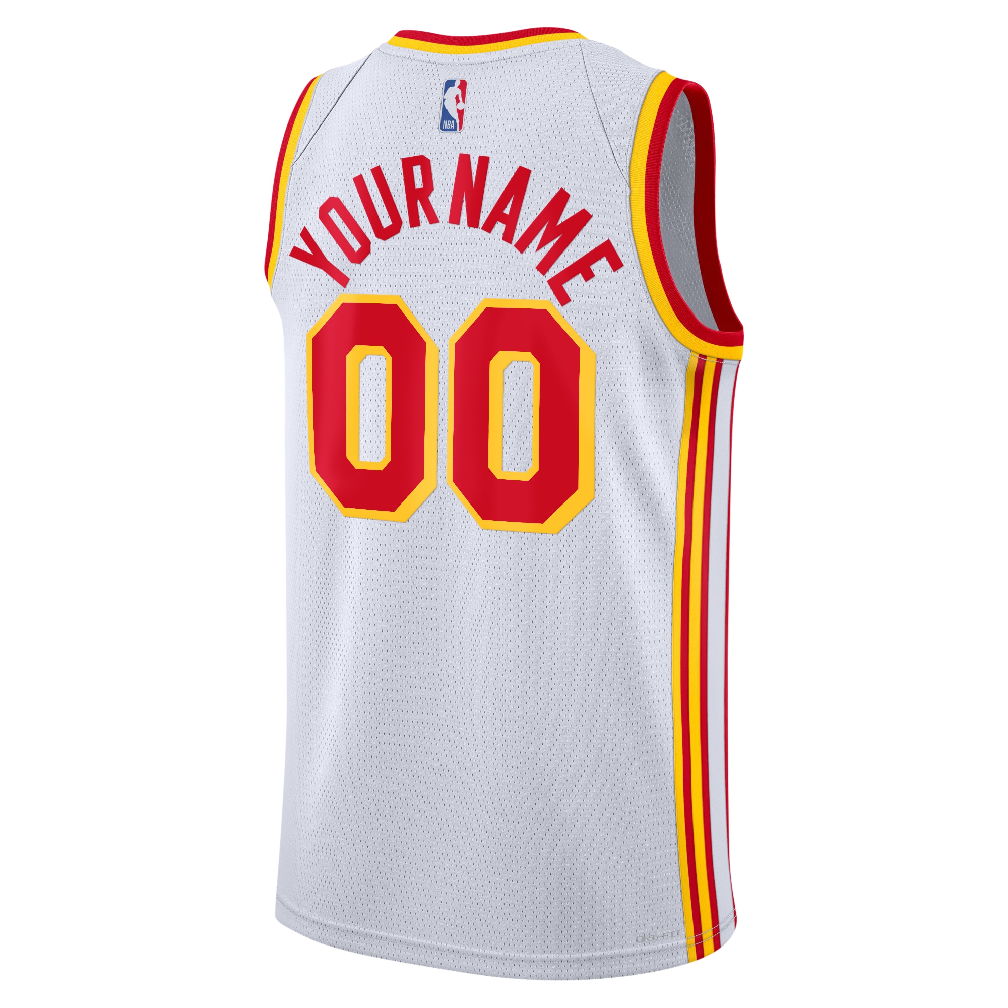 Atlanta Hawks Association Swingman Custom NBA Jersey Youth