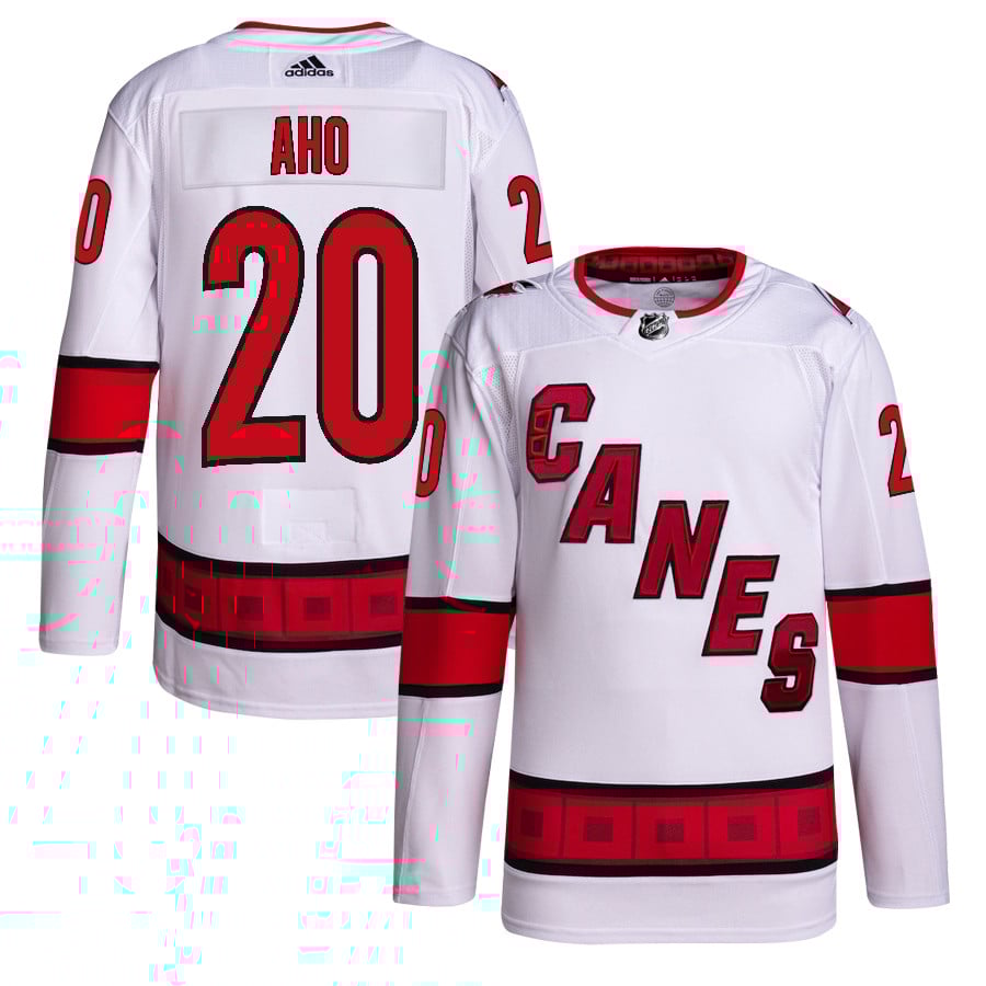 Sebastian Aho 20 Carolina Hurricanes Away Primegreen White NHL Jersey Men's