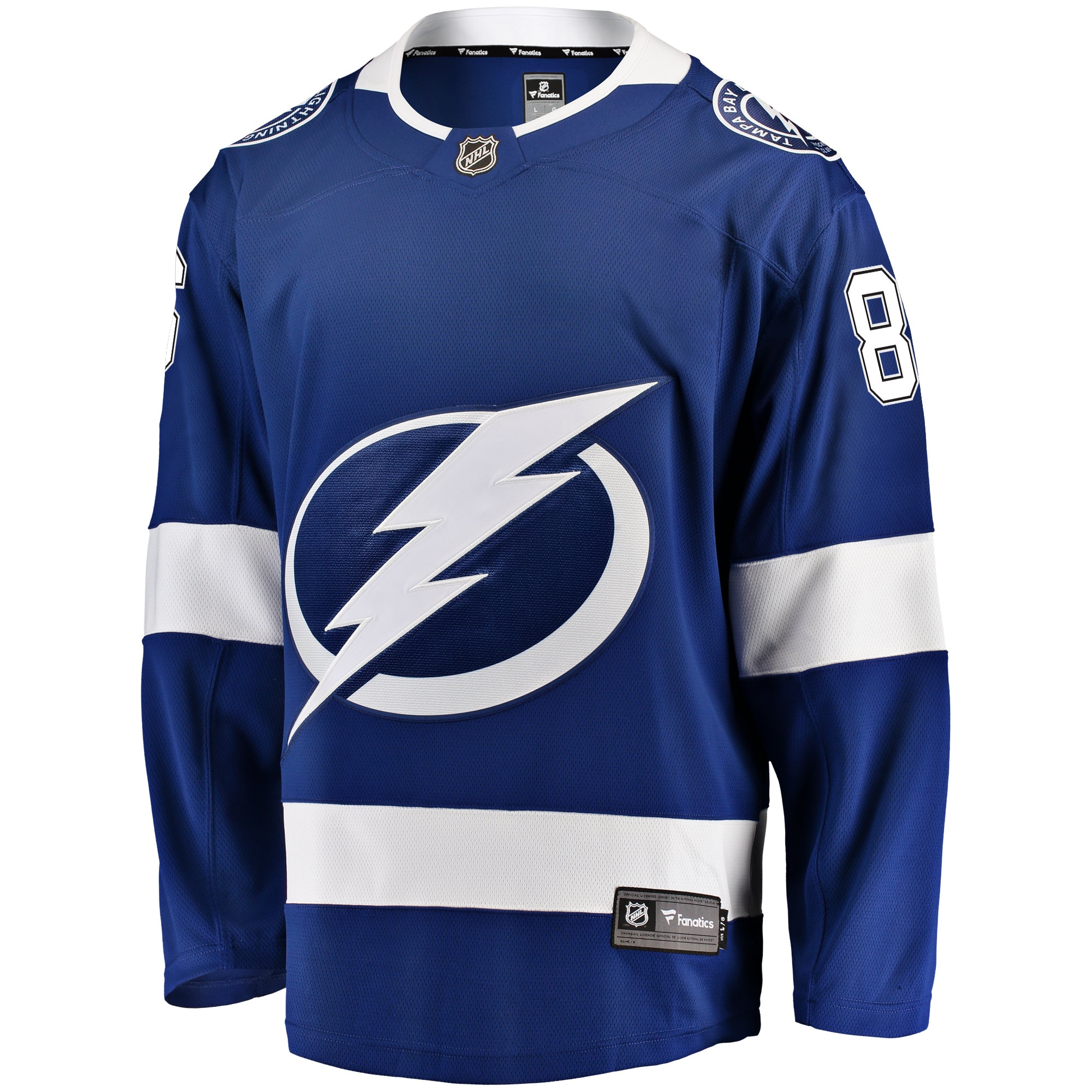 Tampa Bay Lightning Nikita Kucherov Blue Home Breakaway Player NHL Jersey Men's