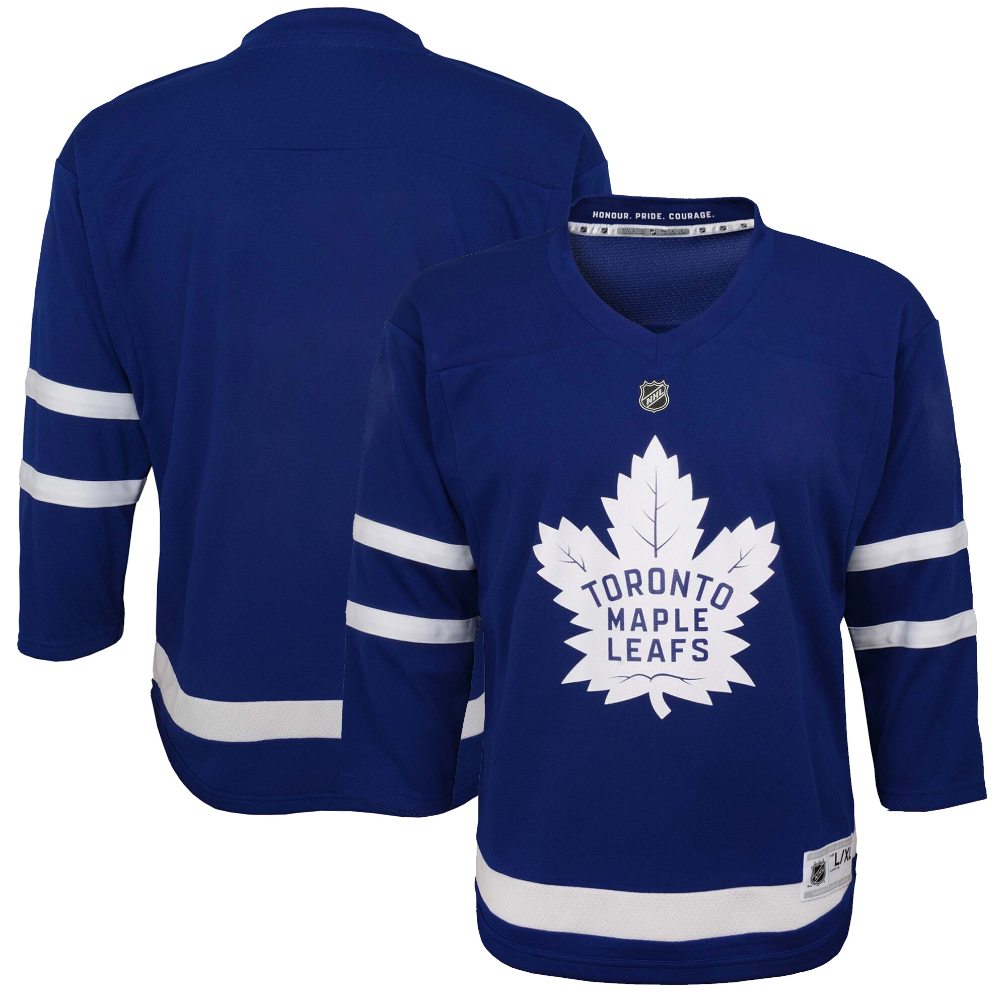 Toronto Maple Leafs Blue Home NHL Jersey Youth