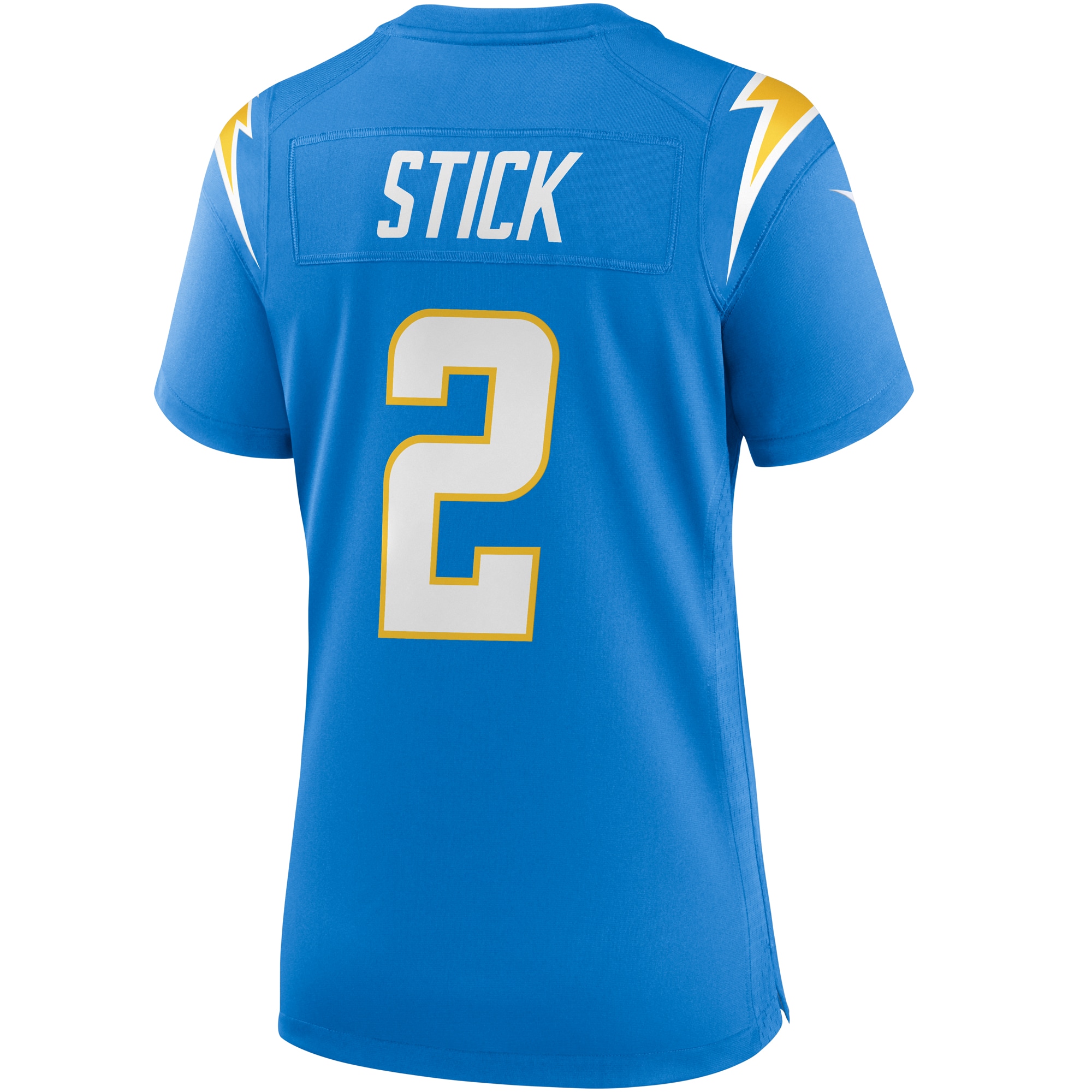 Los Angeles Chargers Easton Stick Powder Blue Game NFL Jersey Women's
