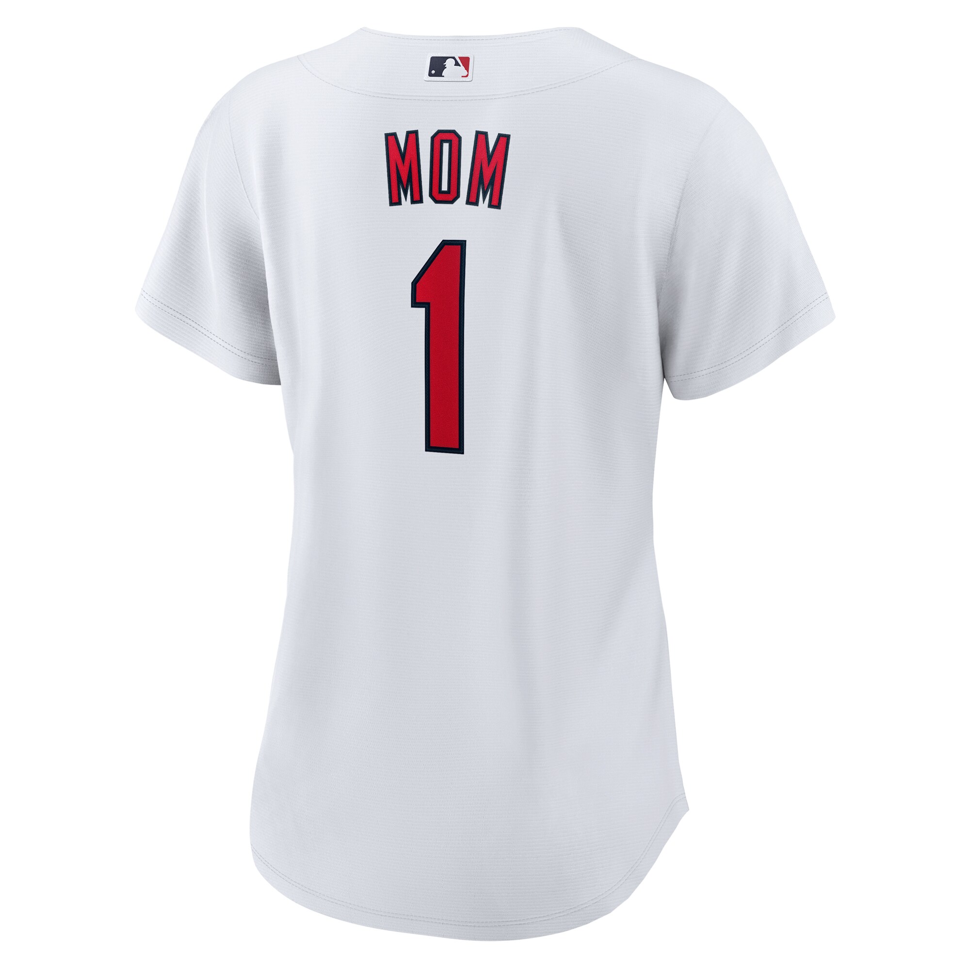 St. Louis Cardinals White #1 Mom Home MLB Jersey Women's